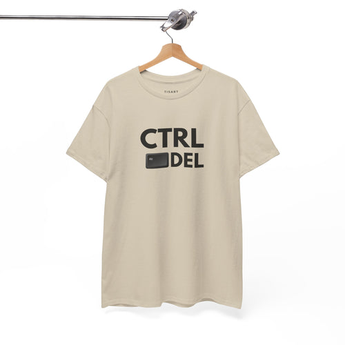 Ctrl Alt Del T-Shirt - Men-Women T-Shirt - 100% Cotton