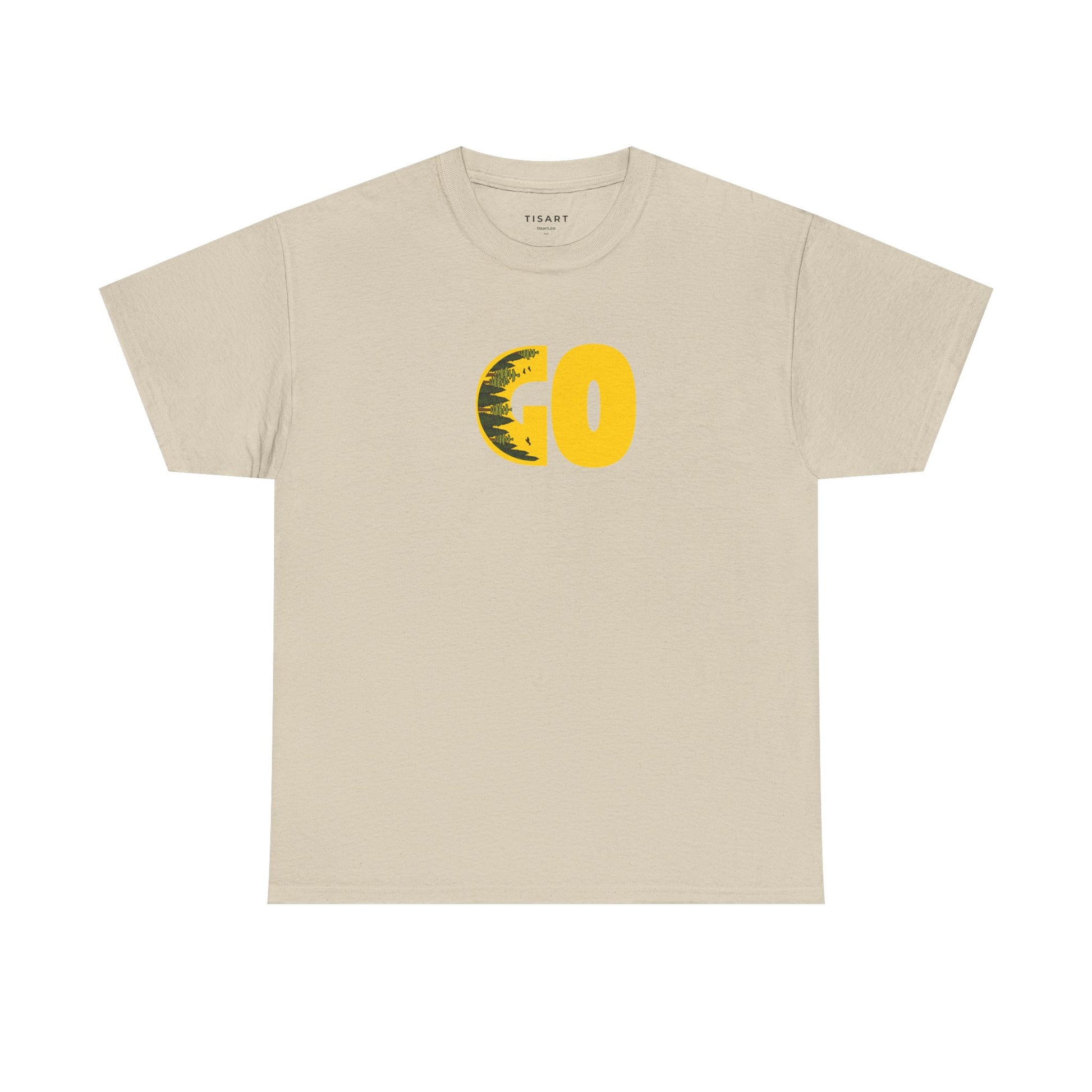 Go Men-Women T-Shirt - 100% Cotton