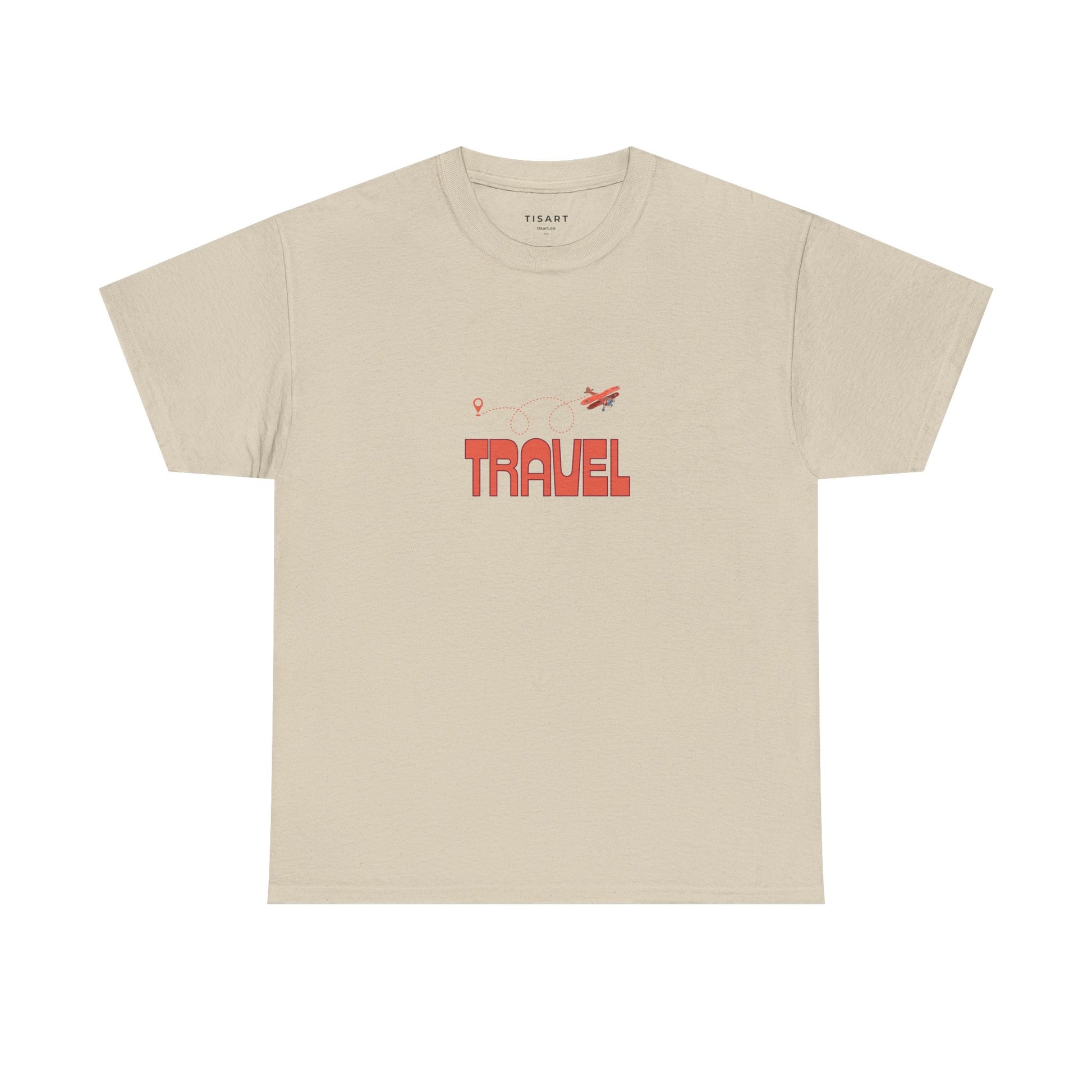 Travel T-Shirt - Men-Women T-Shirt - 100% Cotton