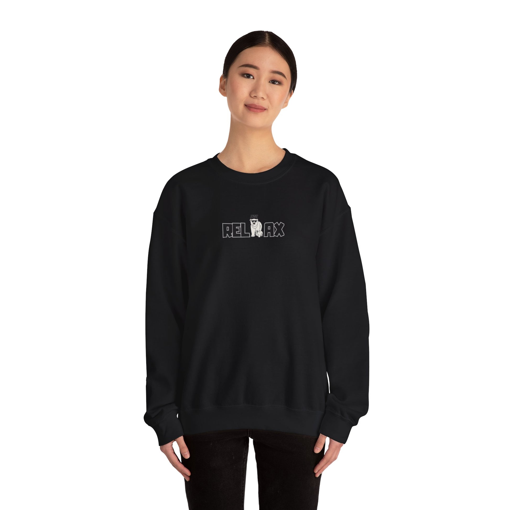 Just Relax Graphic Sweatshirt