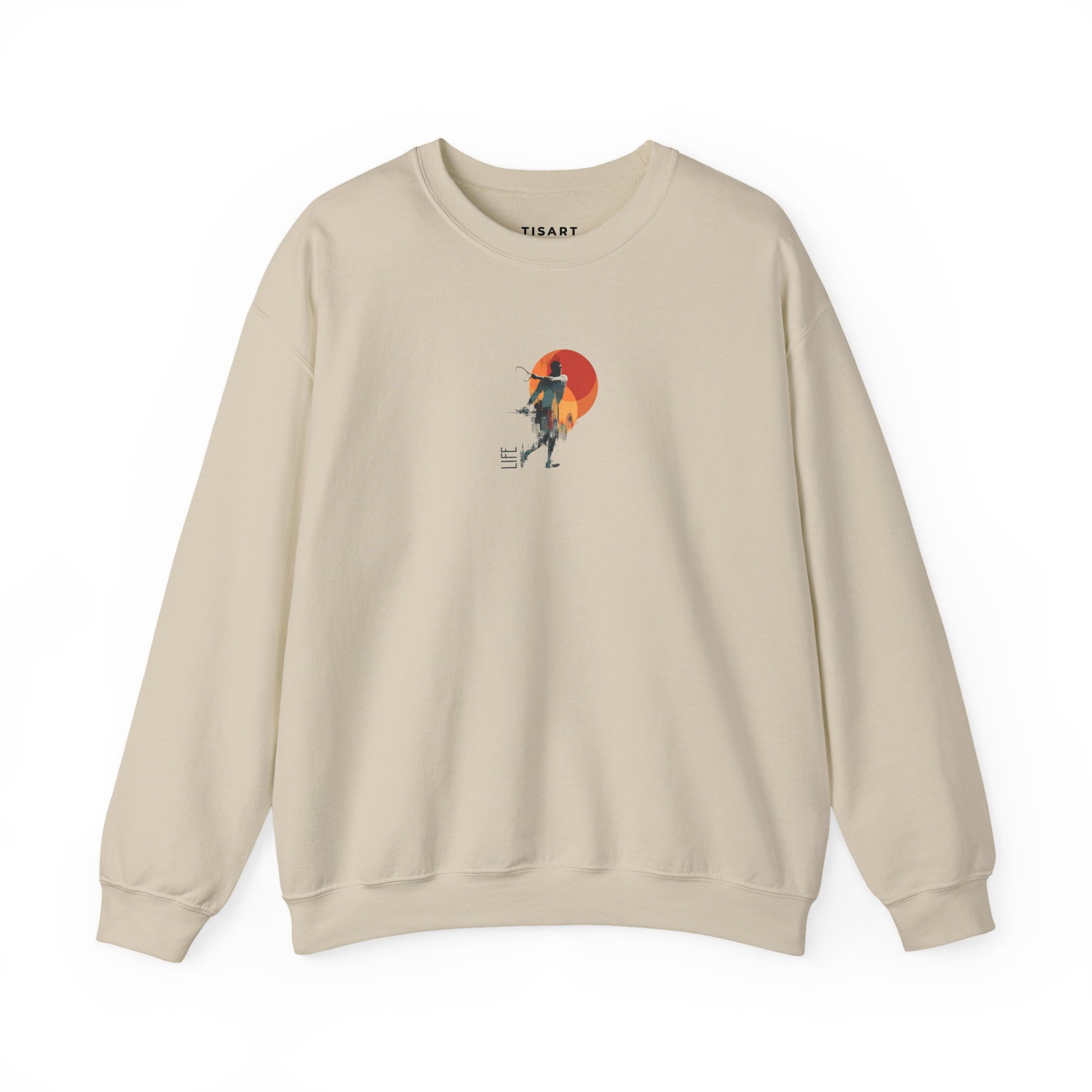 Tennis Graphic Sweatshirt, Premium Unisex Heavy Blend Crewneck