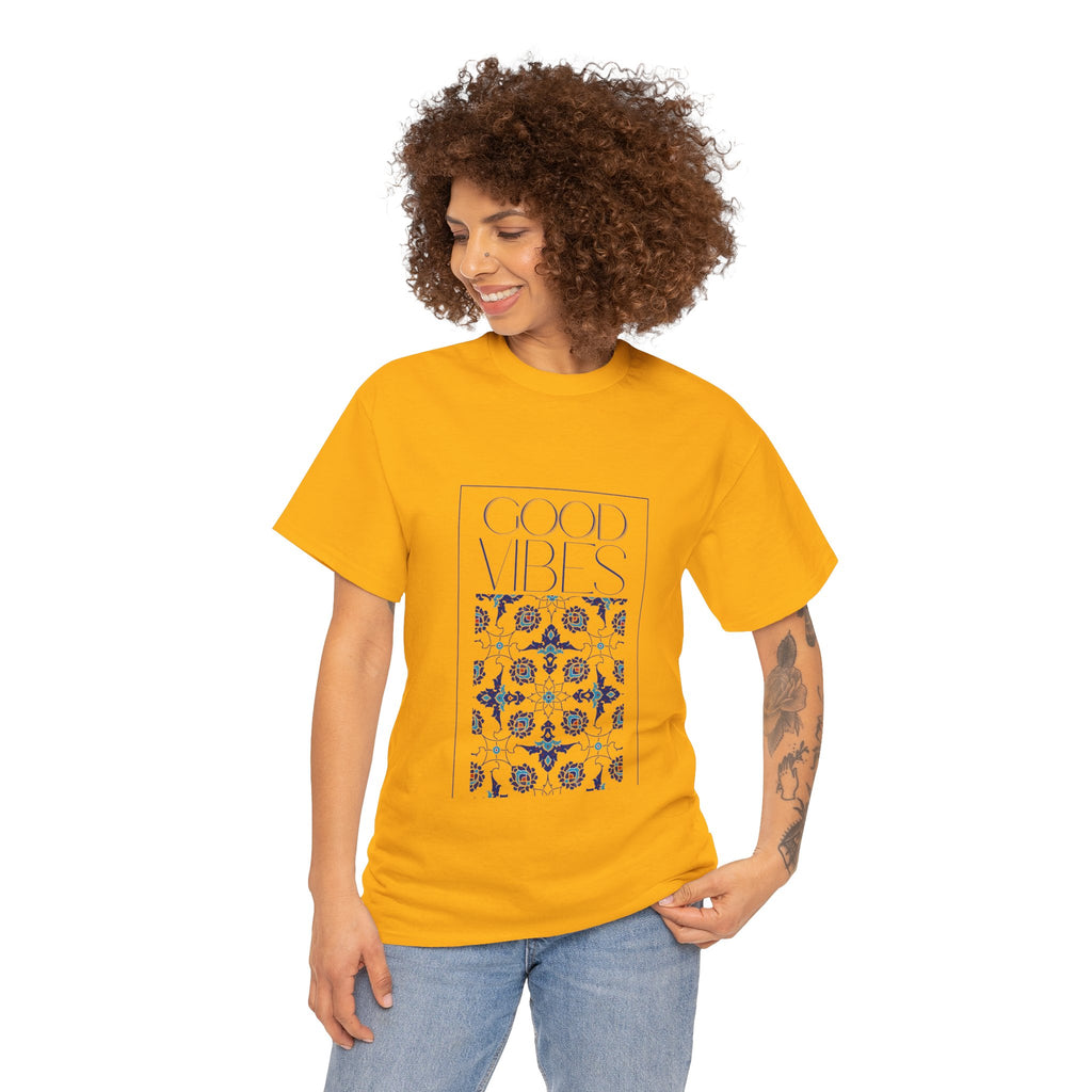 Good Vibes Women  100% Cotton T-Shirt