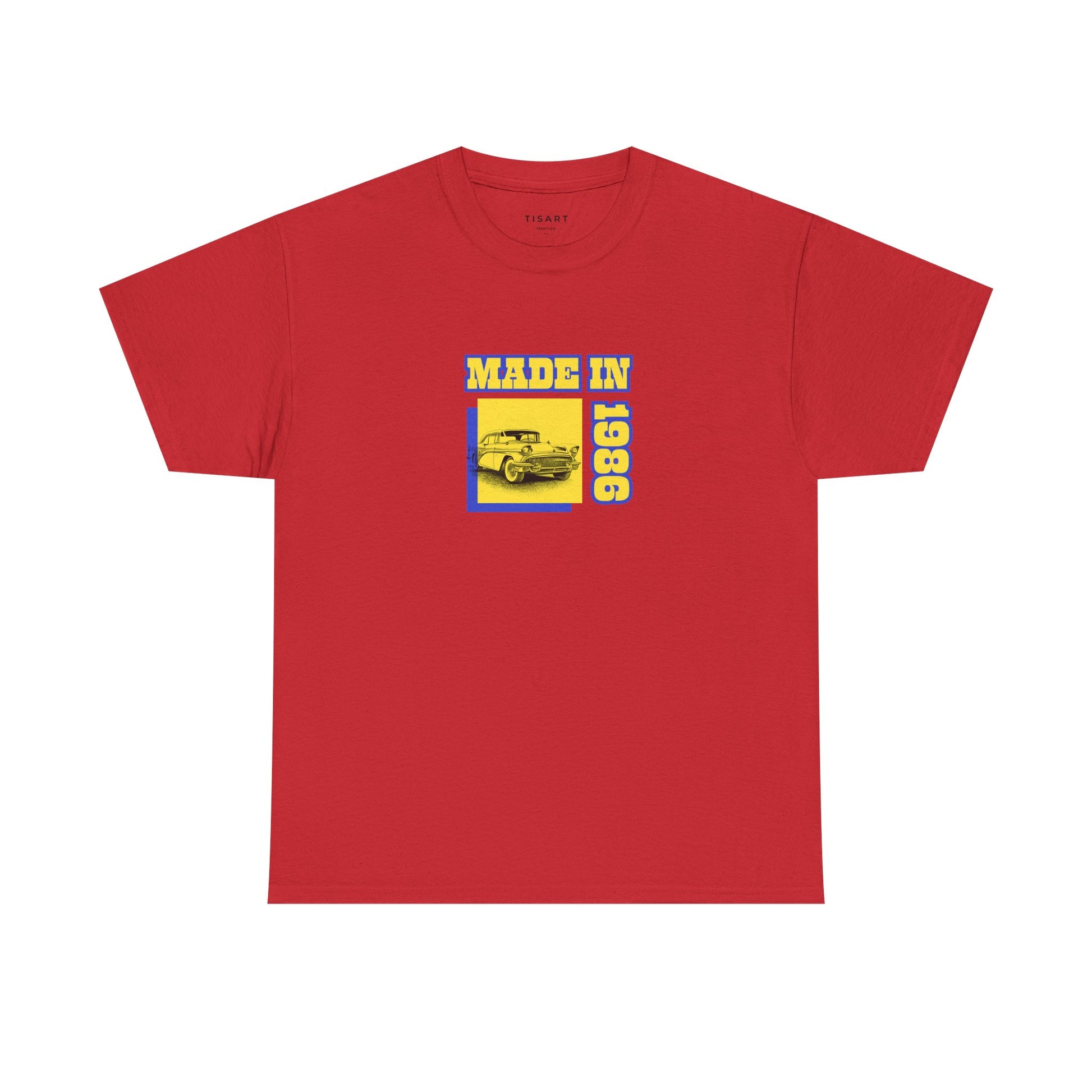 Made in 1986 T-Shirt - Men-Women T-Shirt - 100% Cotton