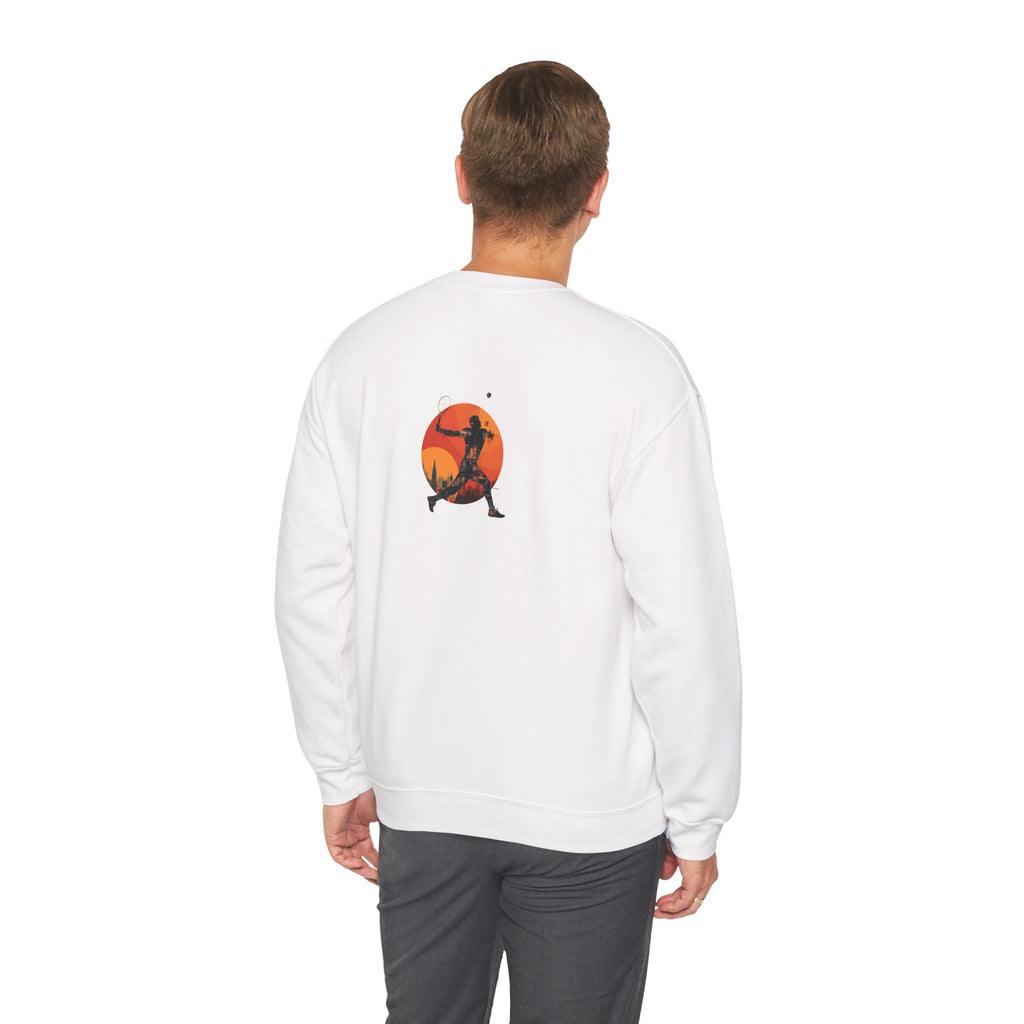 Tennis Sunrise Graphic Sweatshirt