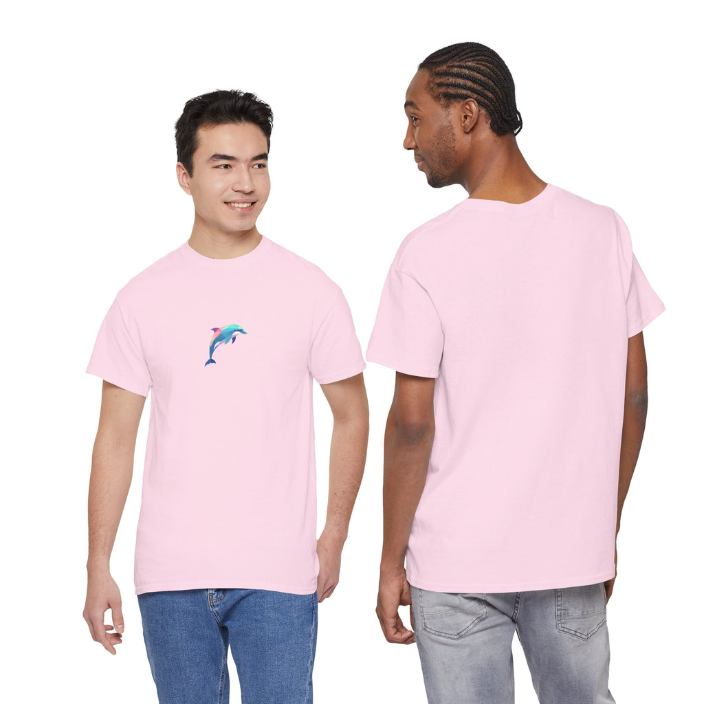 Dolphin Graphic Men-Women  100% Cotton T-Shirt