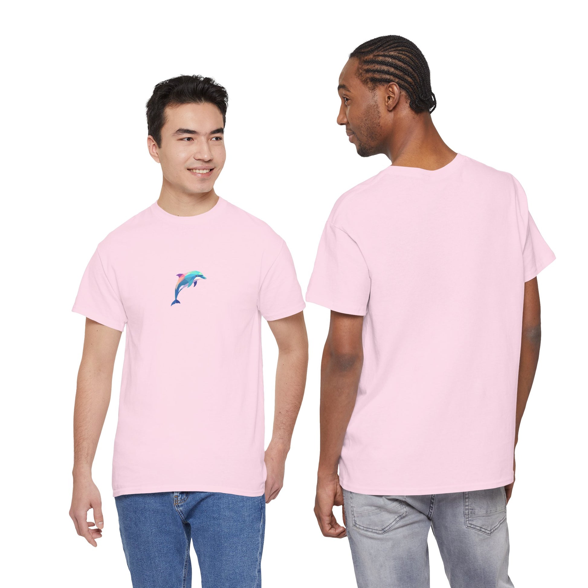 Dolphin Graphic Men-Women  100% Cotton T-Shirt