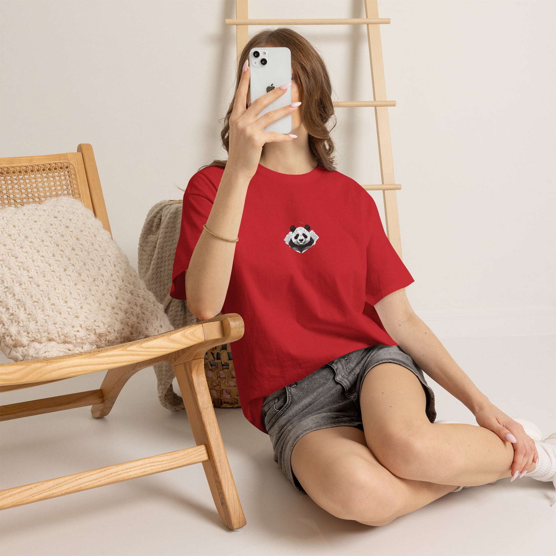 Panda Graphic Men-Women 100% Cotton T-Shirt