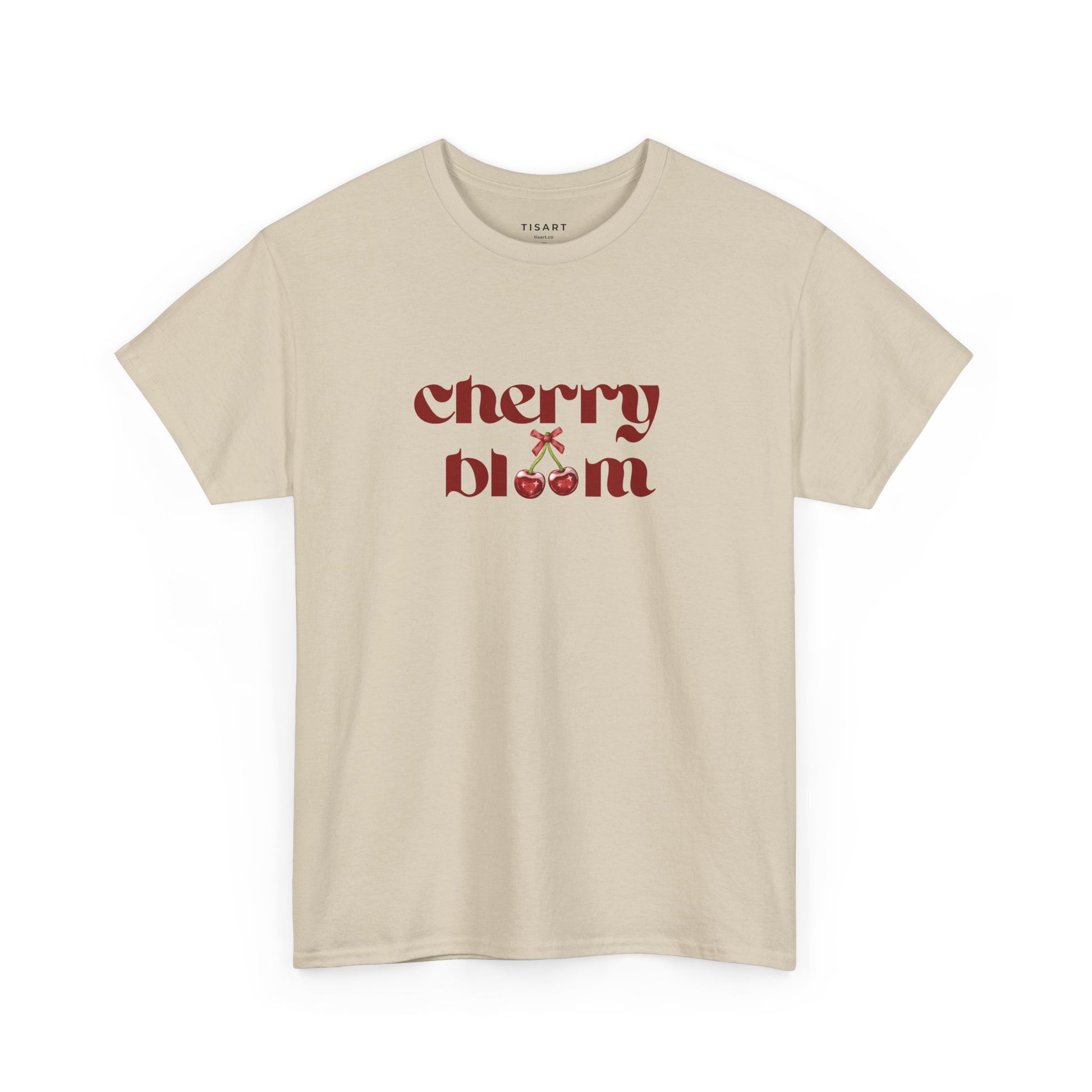 Cherry Bloom T-Shirt - Women T-Shirt - 100% Cotton