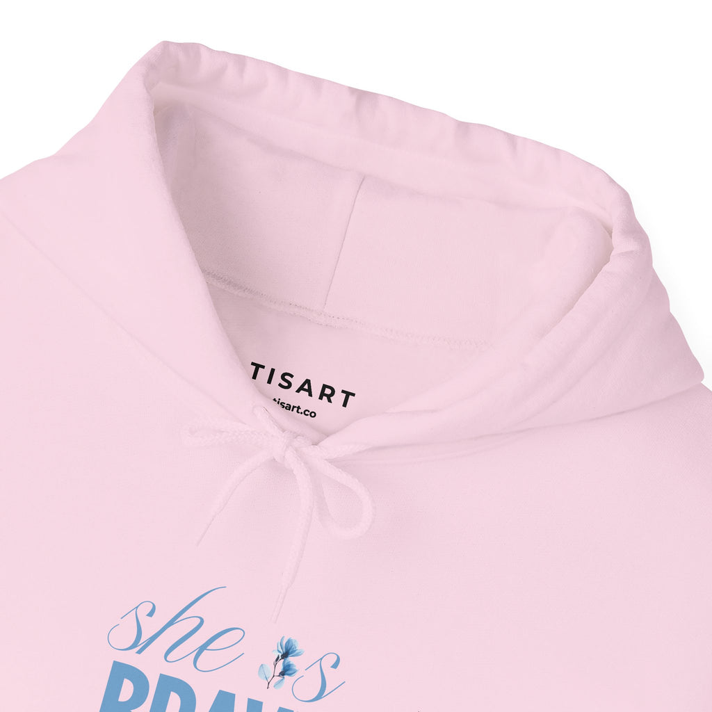 She is Brave Graphic Hoodie
