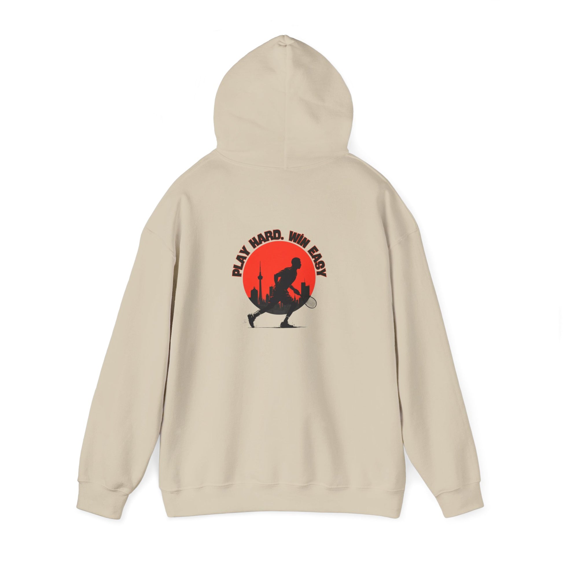 Play Hard Tennis Graphic Hoodie