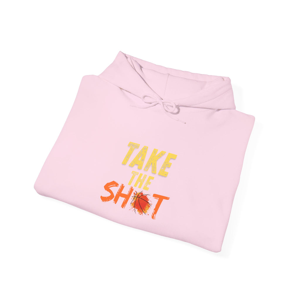 Take the Shot Graphic Hoodie,Premium Unisex Pullover