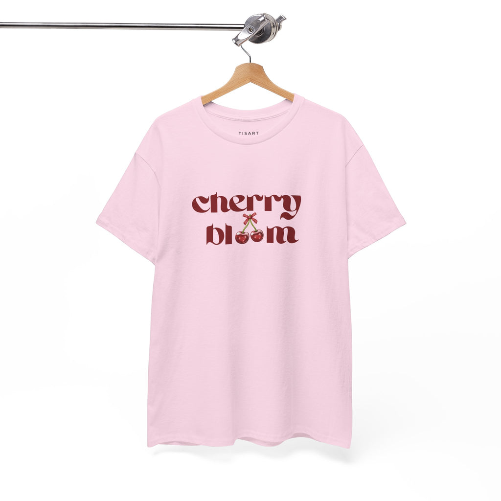 Cherry Bloom T-Shirt - Women T-Shirt - 100% Cotton
