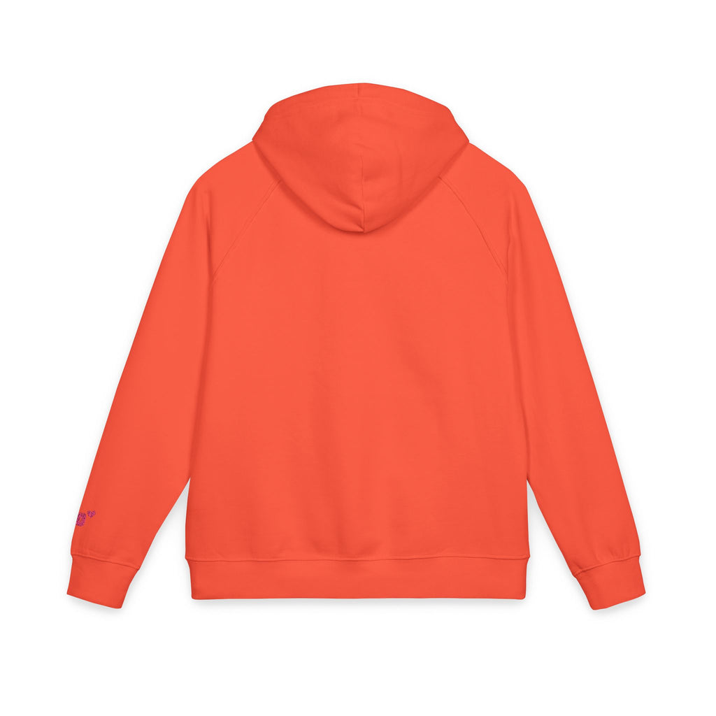 Women Raglan Hoodie with 90's Embroidery Details