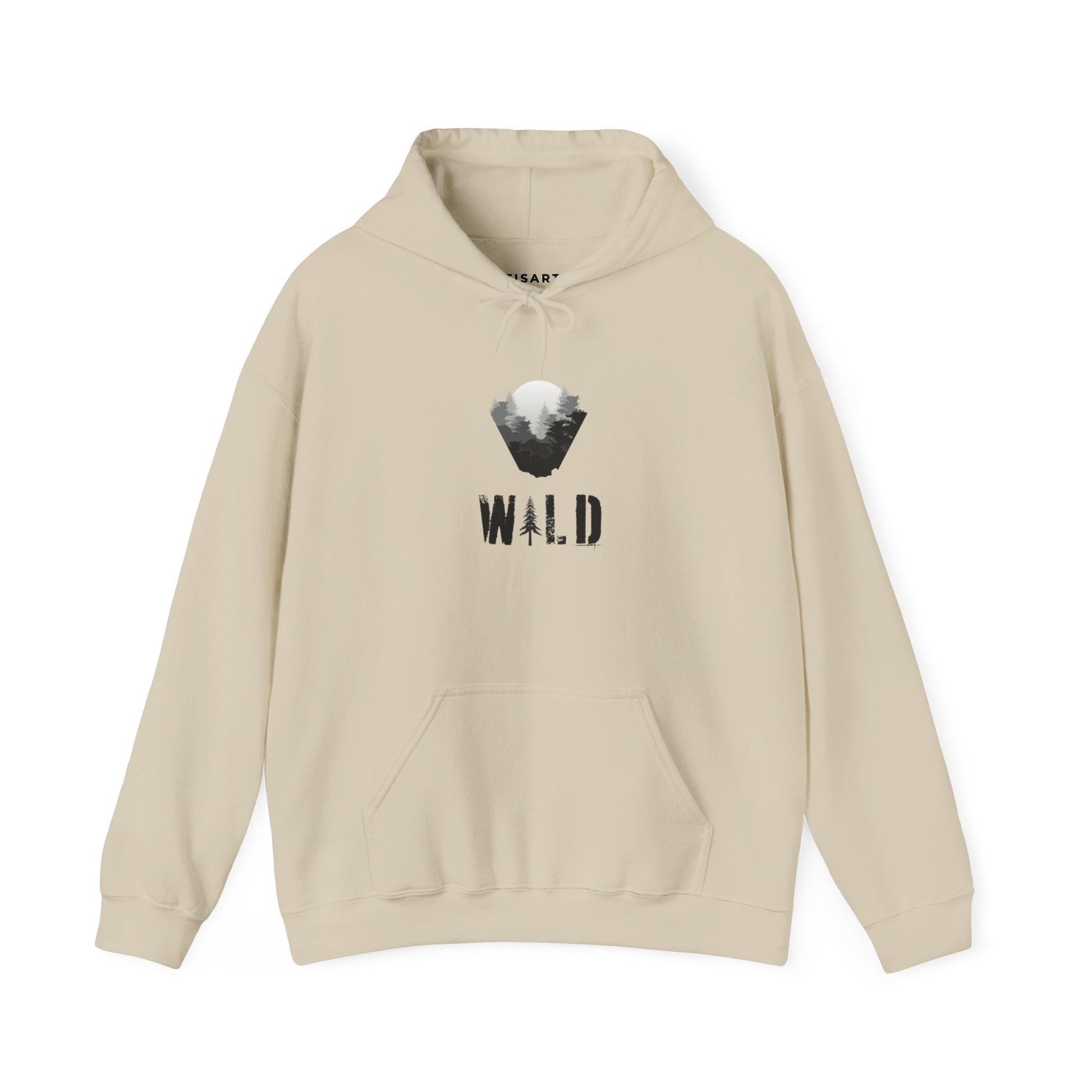 Wild Graphic Hoodie, Premium Heavy Blend Streetwear Hoodie