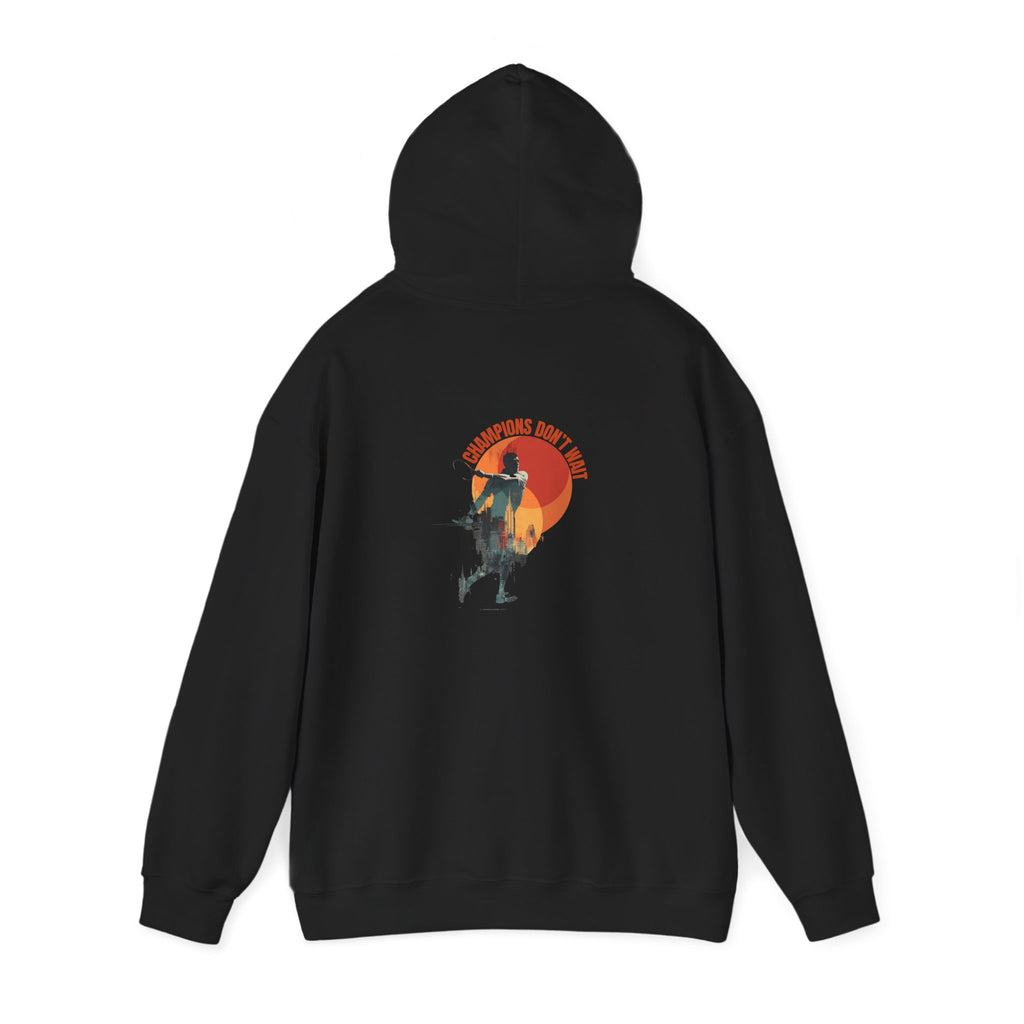 Tennis Sun Graphic Hoodie ,Premium Unisex Heavy Blend Pullover
