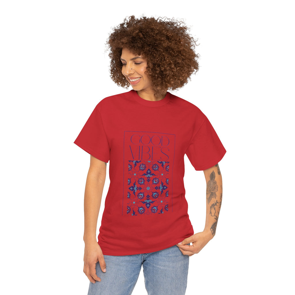 Good Vibes Women  100% Cotton T-Shirt