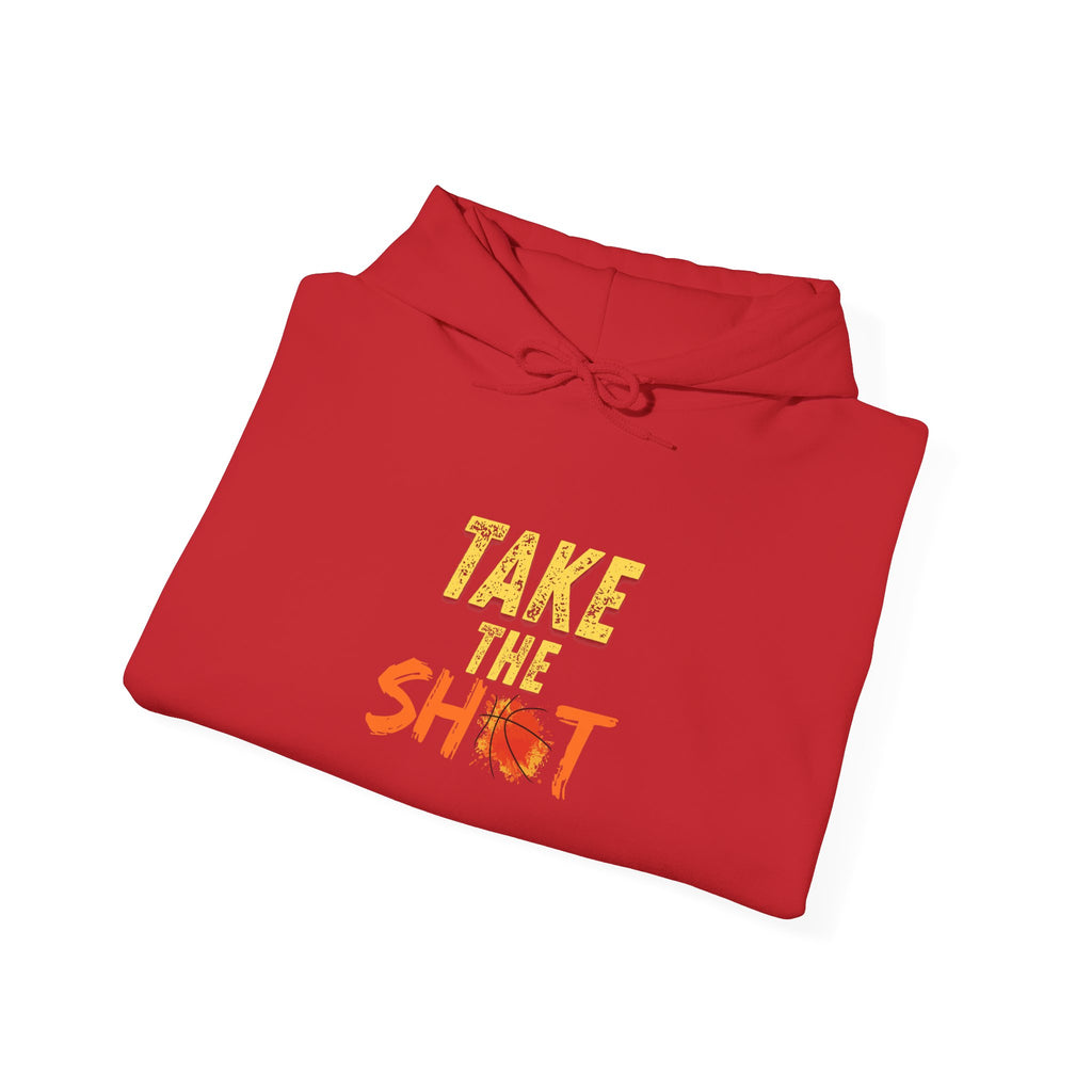 Take the Shot Graphic Hoodie,Premium Unisex Pullover