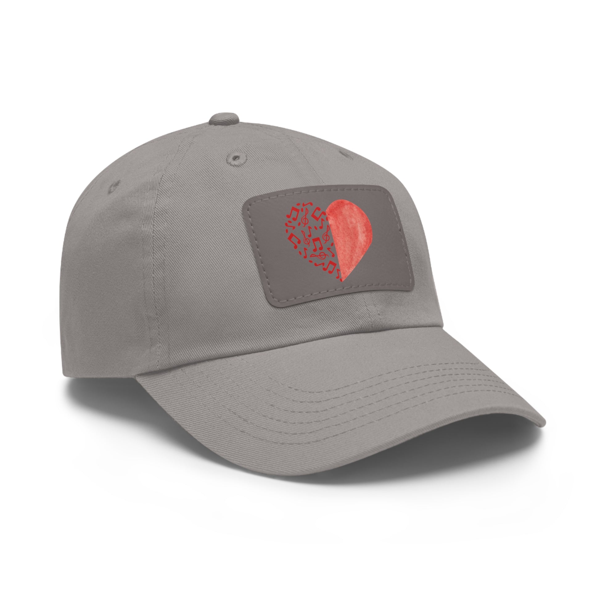 Musical Note Chino Twill Women Hat - Casual Hat with Vintage Buckle