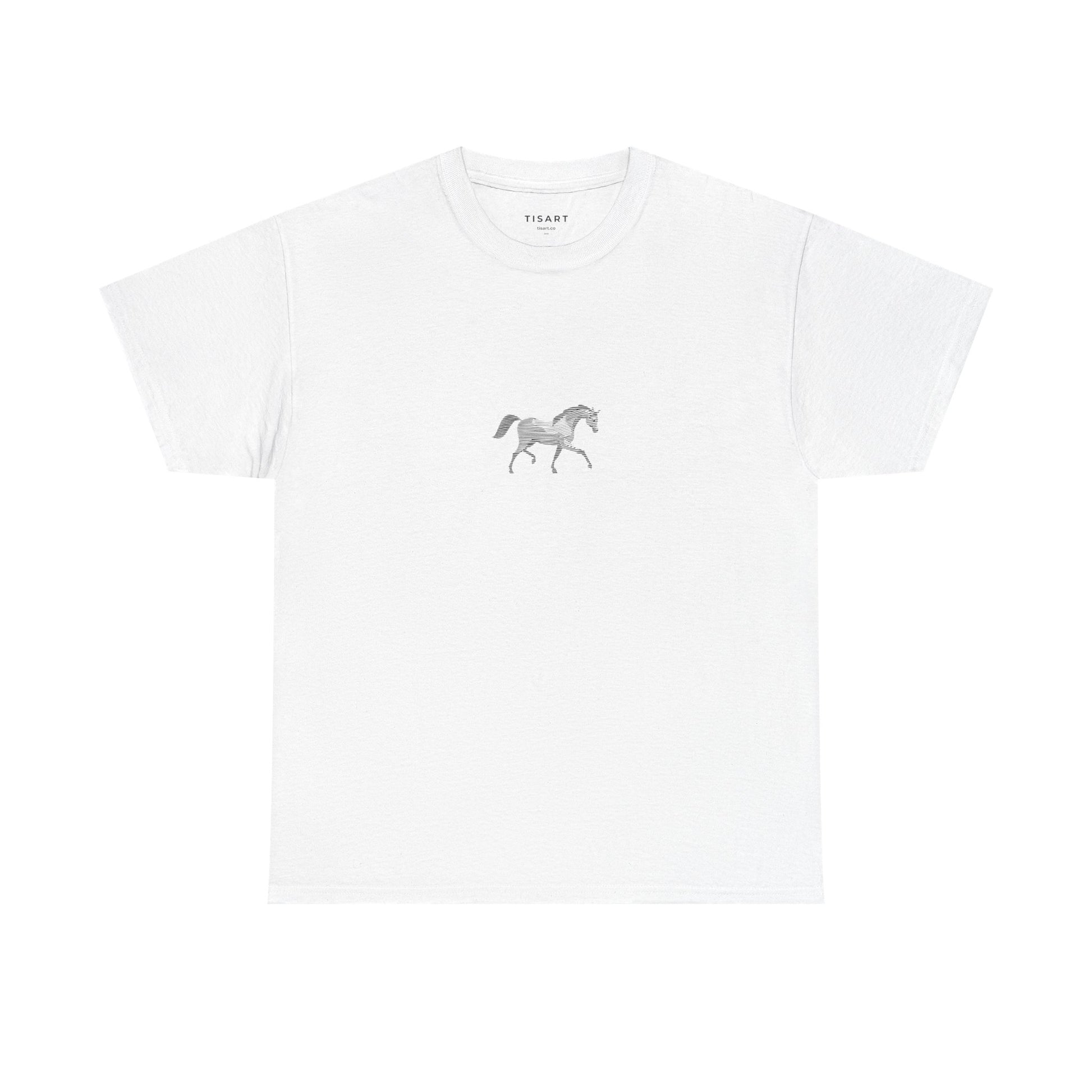 Horse Graphic Men-Women  100% Cotton T-Shirt