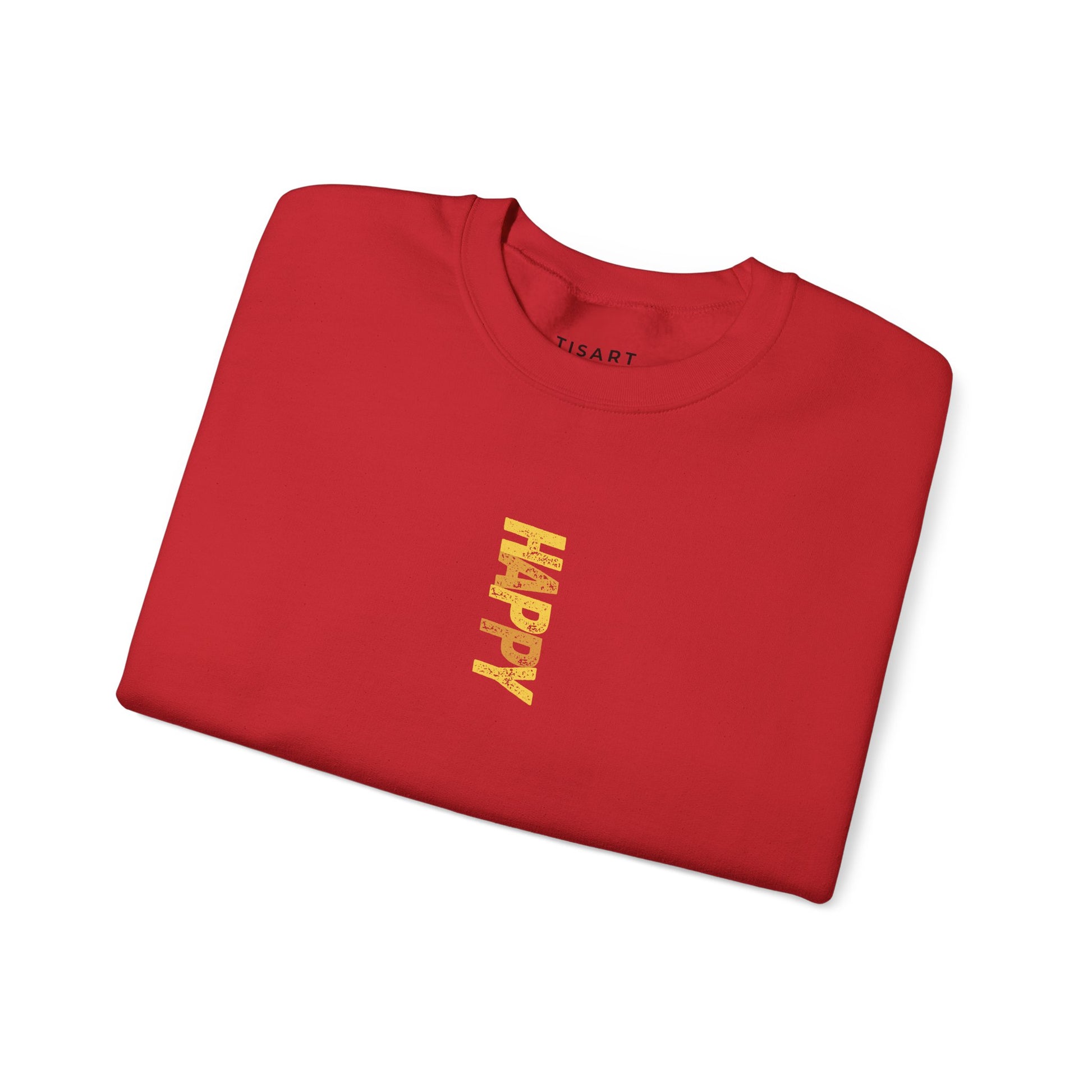 Happy Graphic Sweatshirt ,Premium Unisex Heavy Blend Crewneck