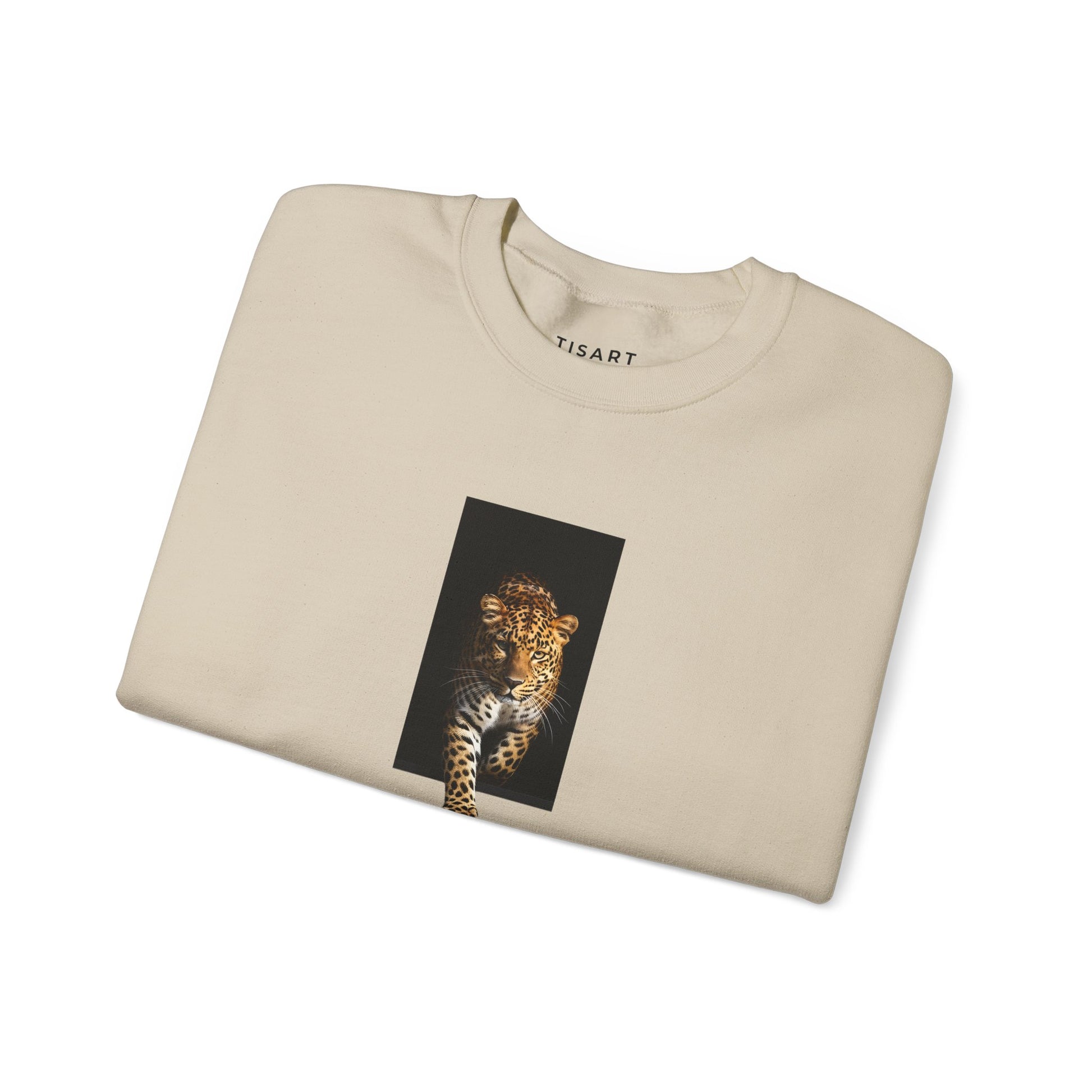 Leopard Graphic Sweatshirt – Premium Unisex Heavy Blend Crewneck