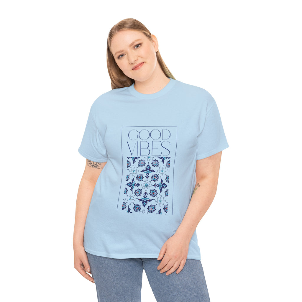 Good Vibes Women  100% Cotton T-Shirt