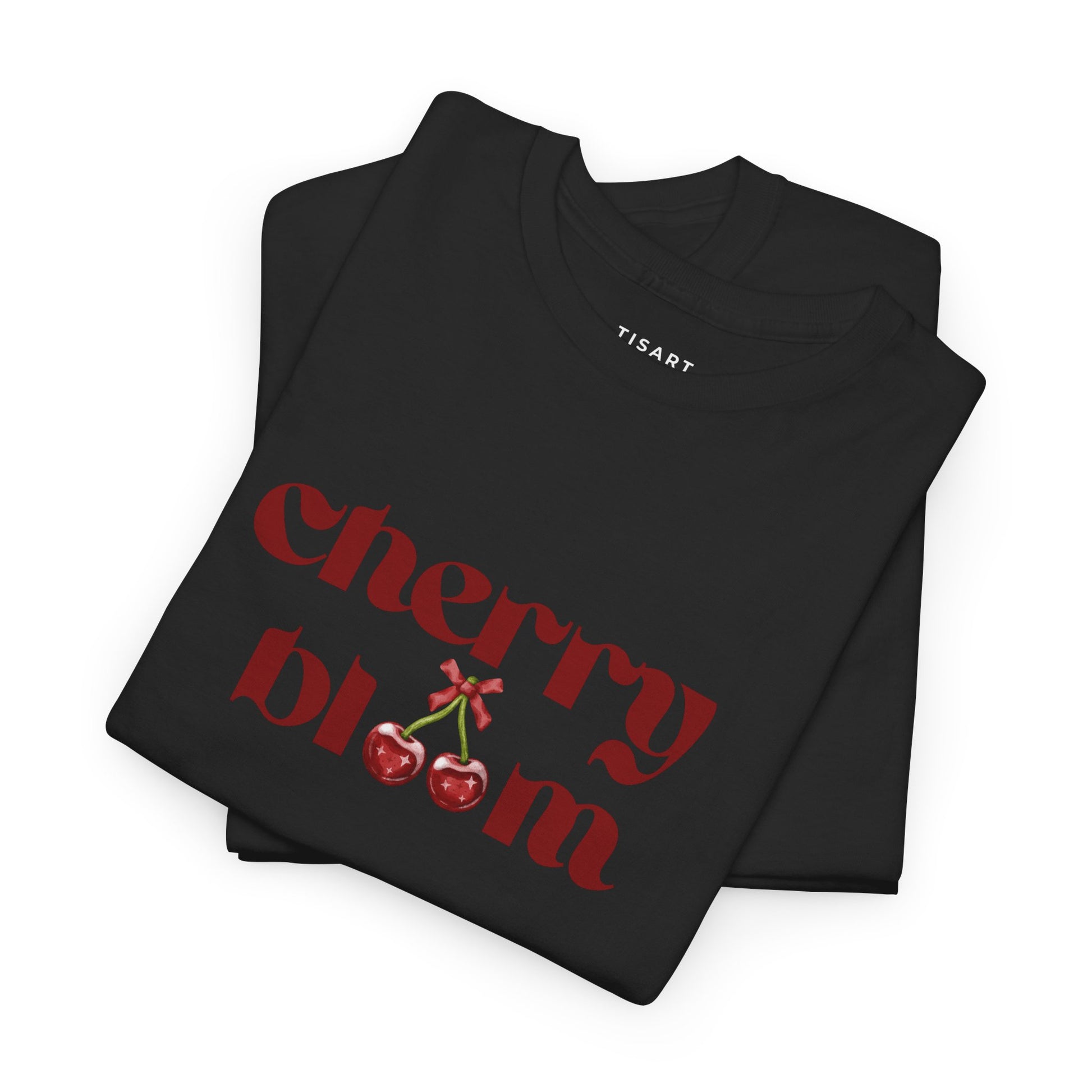 Cherry Bloom T-Shirt - Women T-Shirt - 100% Cotton