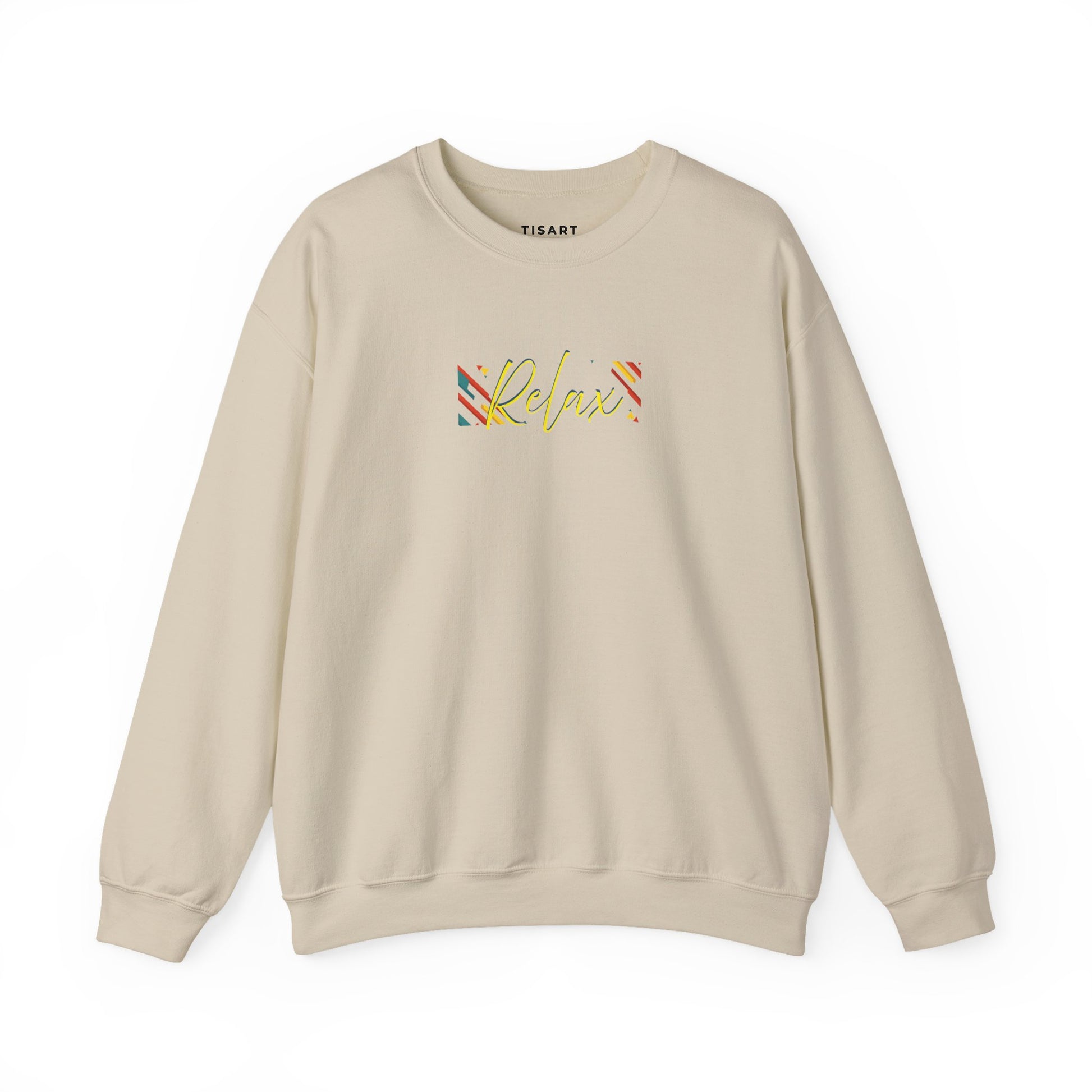 Relax Graphic Sweatshirt,Premium Unisex Heavy Blend Pullover