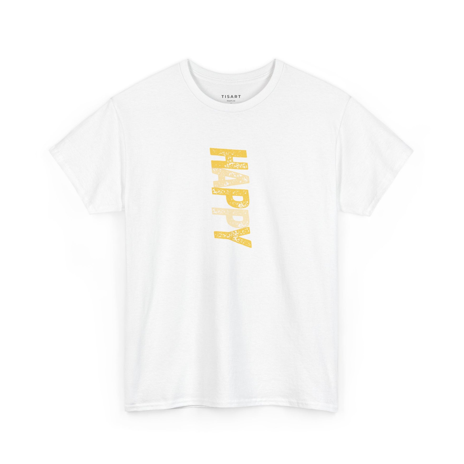 Happy T-Shirt - Men-Women T-Shirt - 100% Cotton