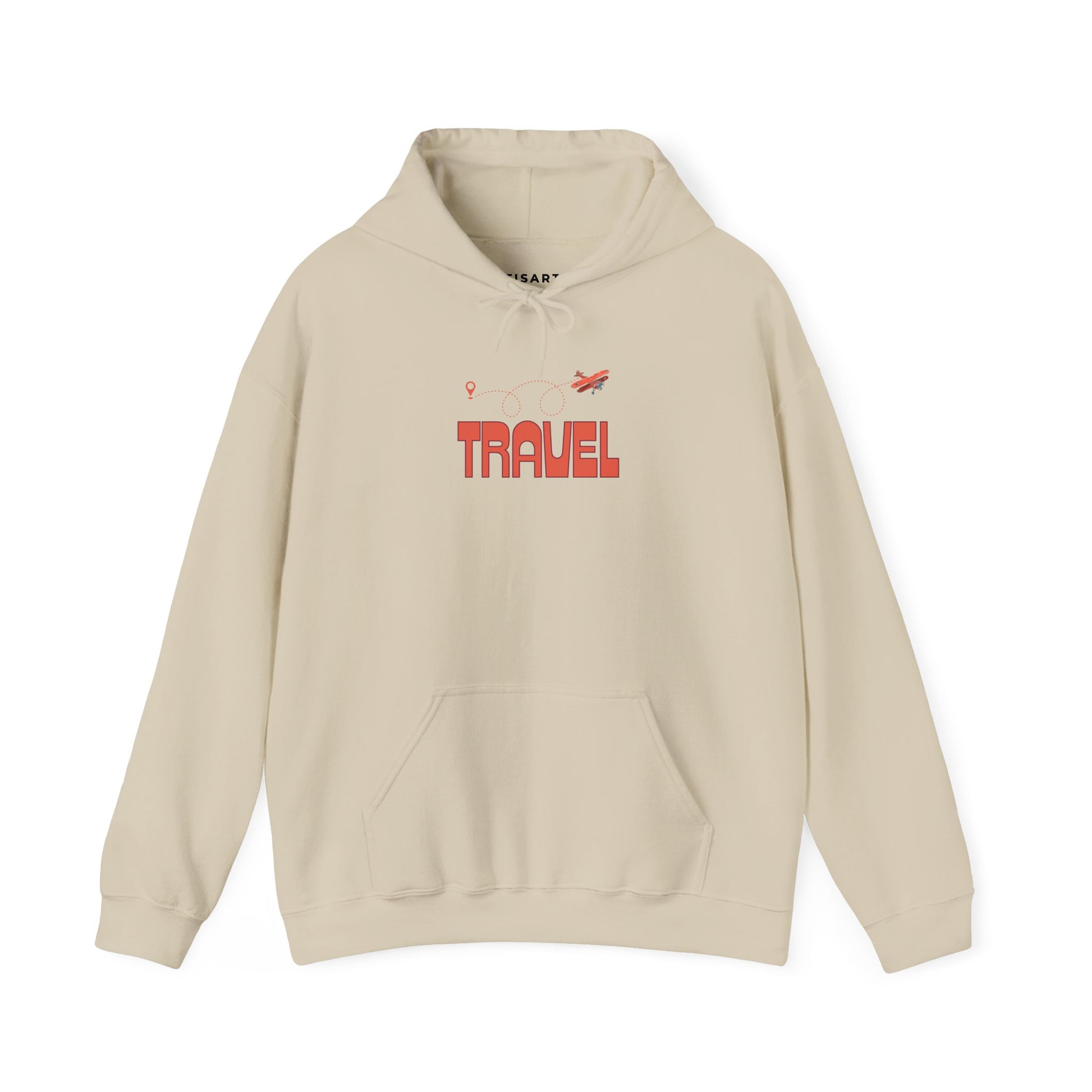Travel Graphic Hoodie,Premium Unisex Heavy Blend Pullover