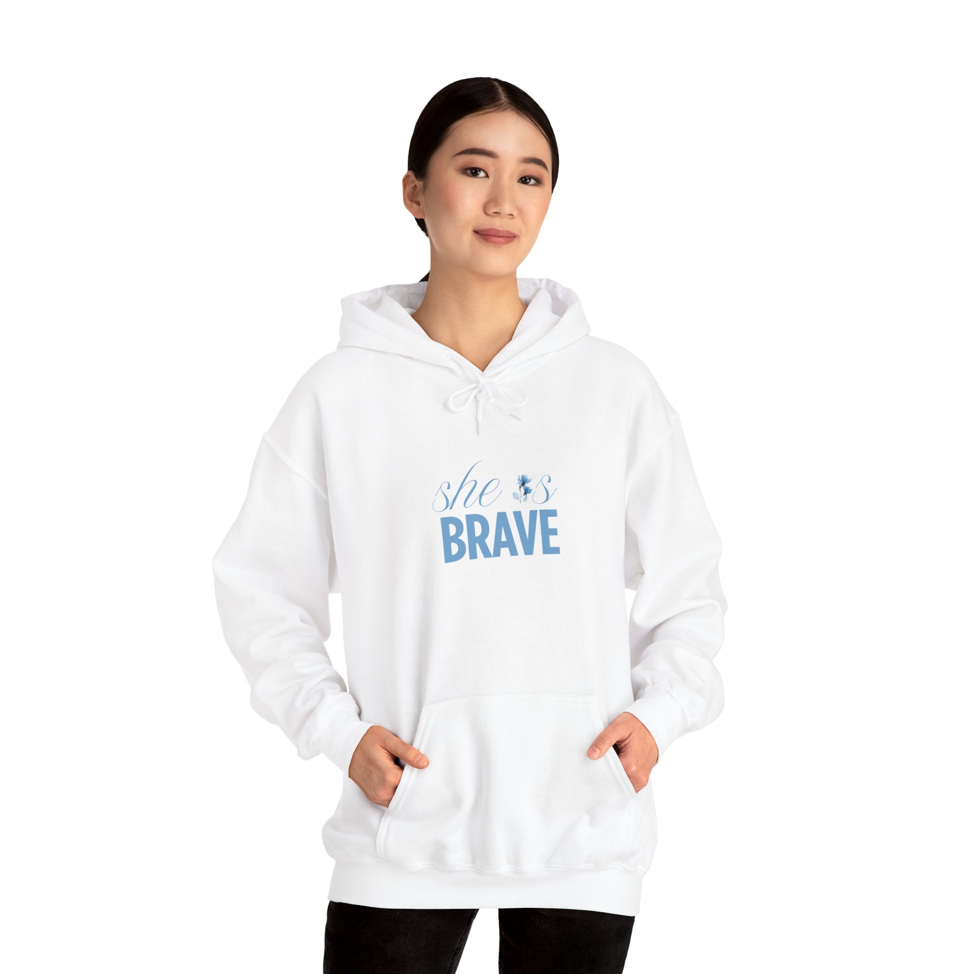 She is Brave Graphic Hoodie
