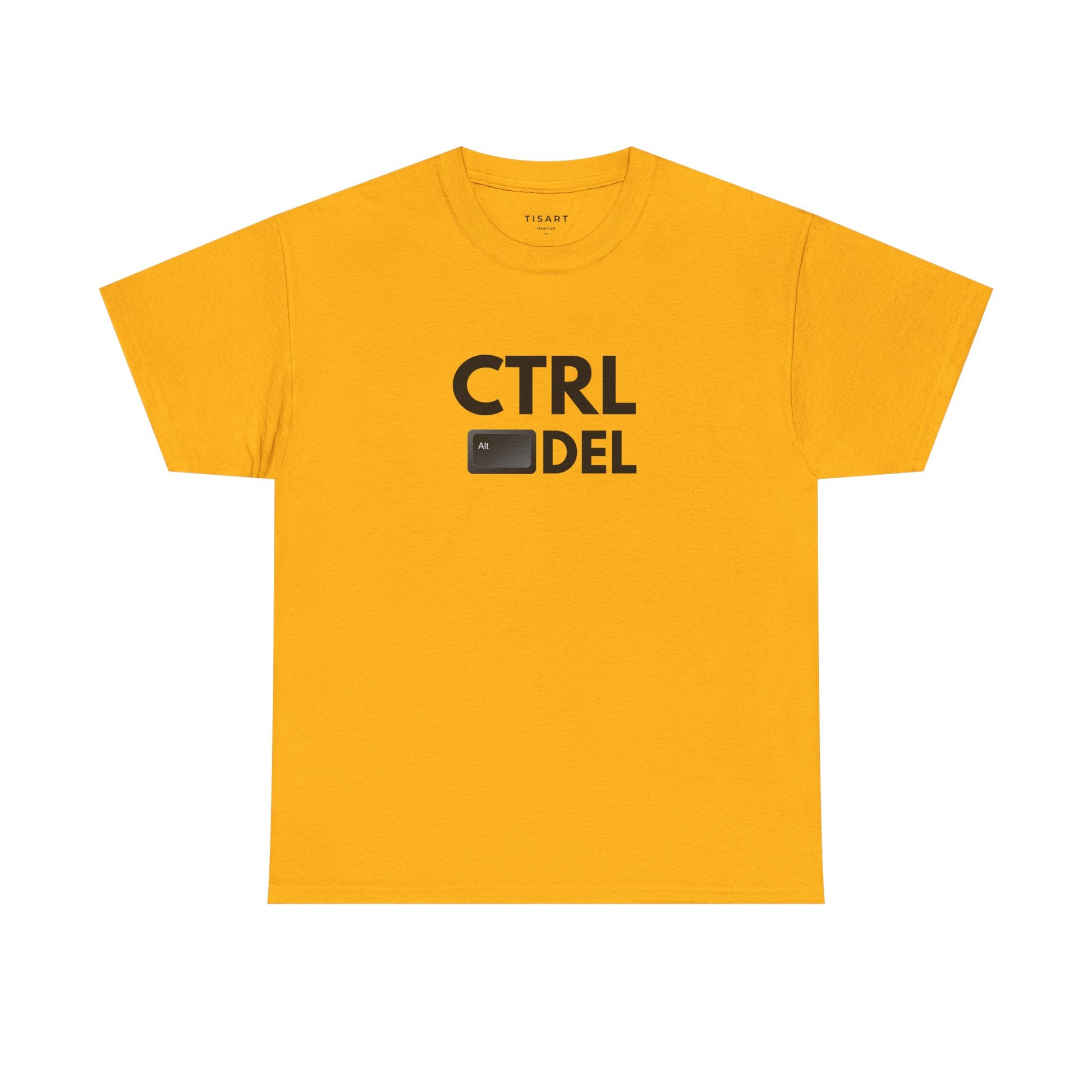 Ctrl Alt Del T-Shirt - Men-Women T-Shirt - 100% Cotton