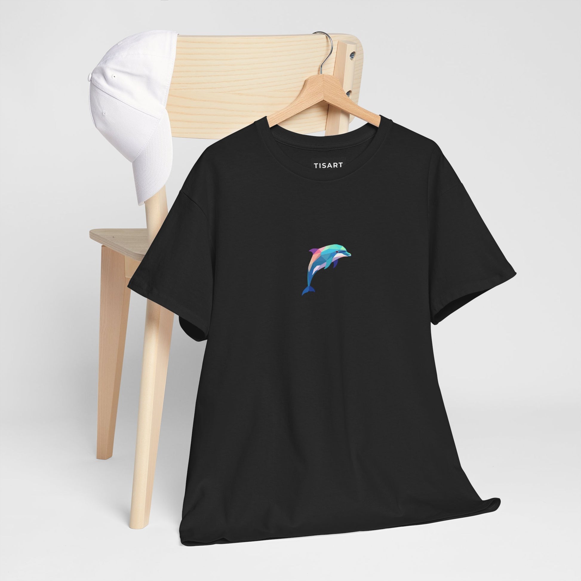 Dolphin Graphic Men-Women  100% Cotton T-Shirt