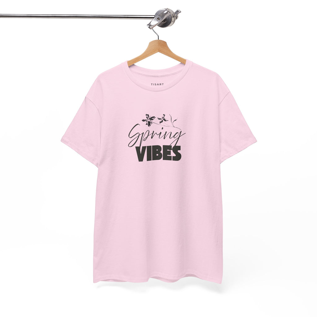 Spring Vibes T-Shirt - Women T-Shirt - 100% Cotton