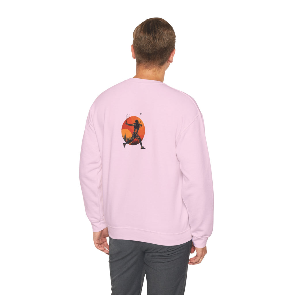 Tennis Sunrise Graphic Sweatshirt