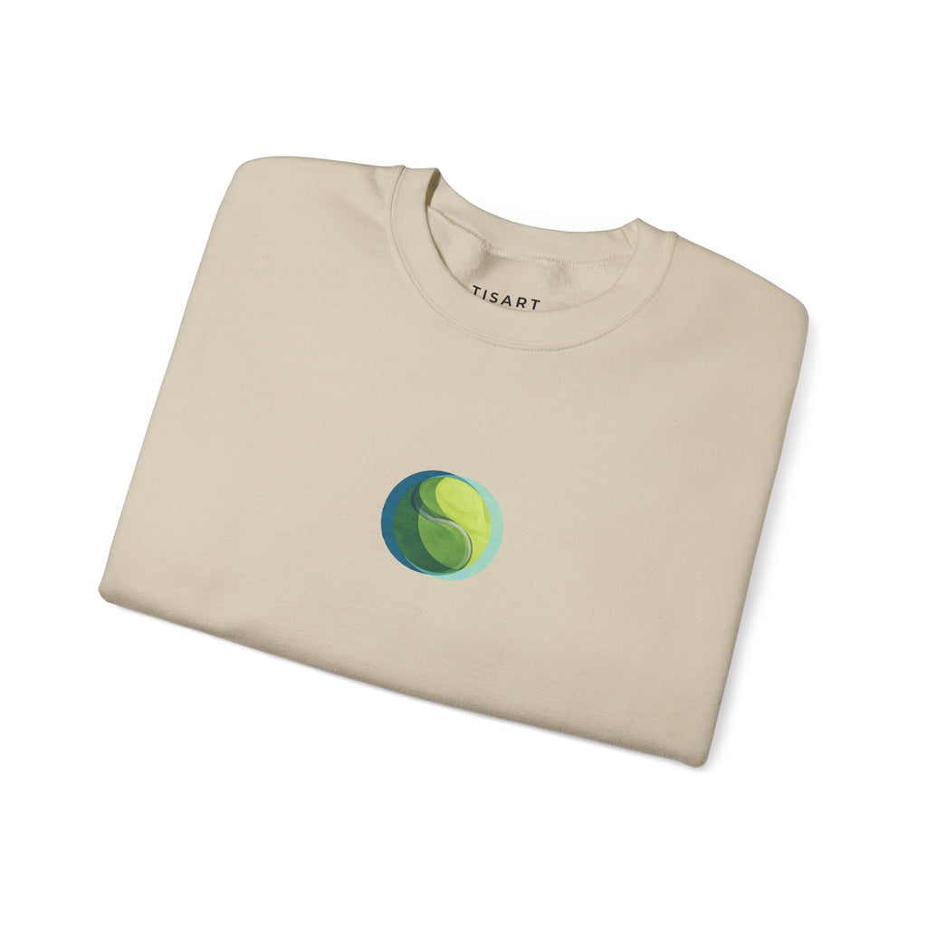 Tennis Ball Graphic Sweatshirt – Premium Unisex Heavy Blend Crewneck