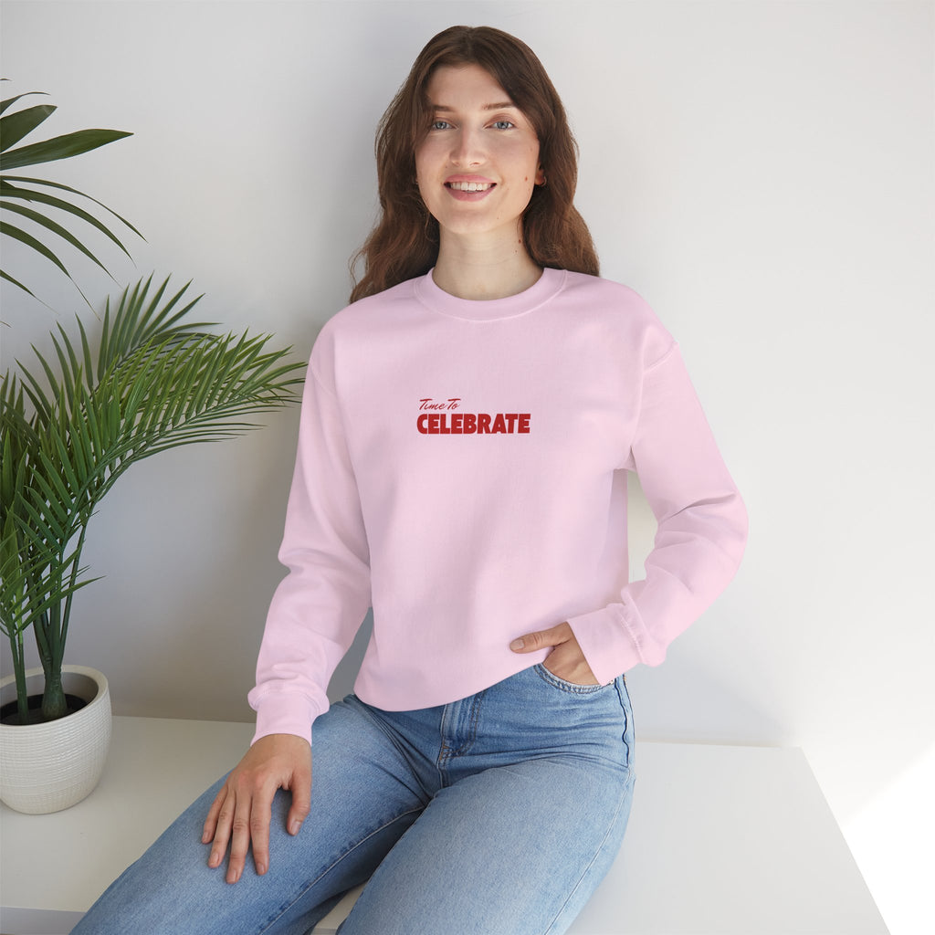 Time To Celebrate Graphic Sweatshirt
