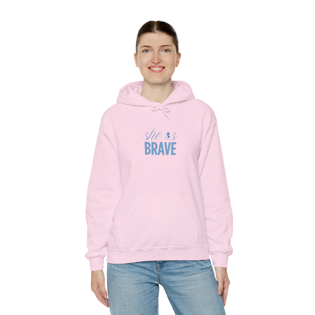 She is Brave Graphic Hoodie