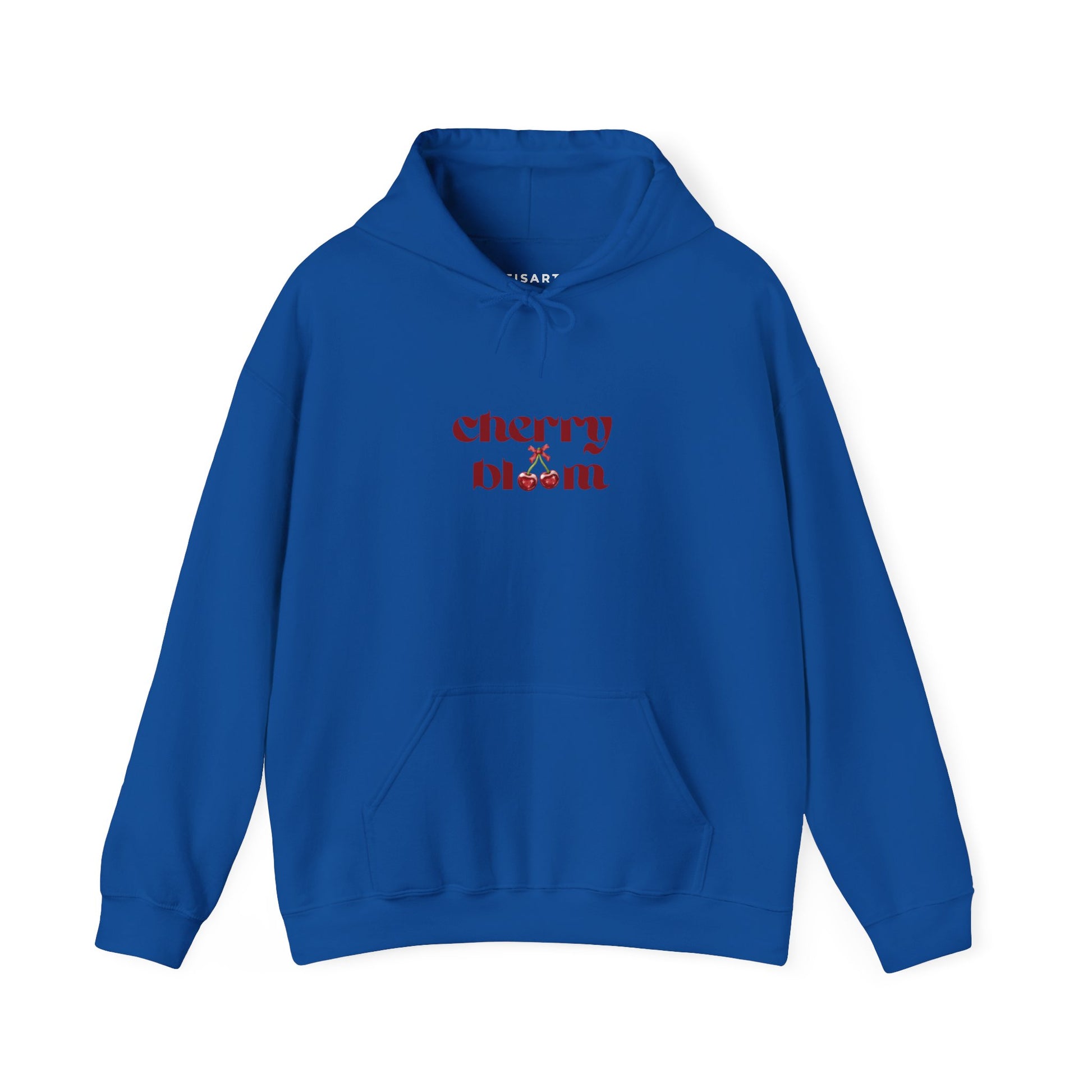 Cherry Bloom Graphic Hoodie,Premium Unisex Heavy Blend Pullover