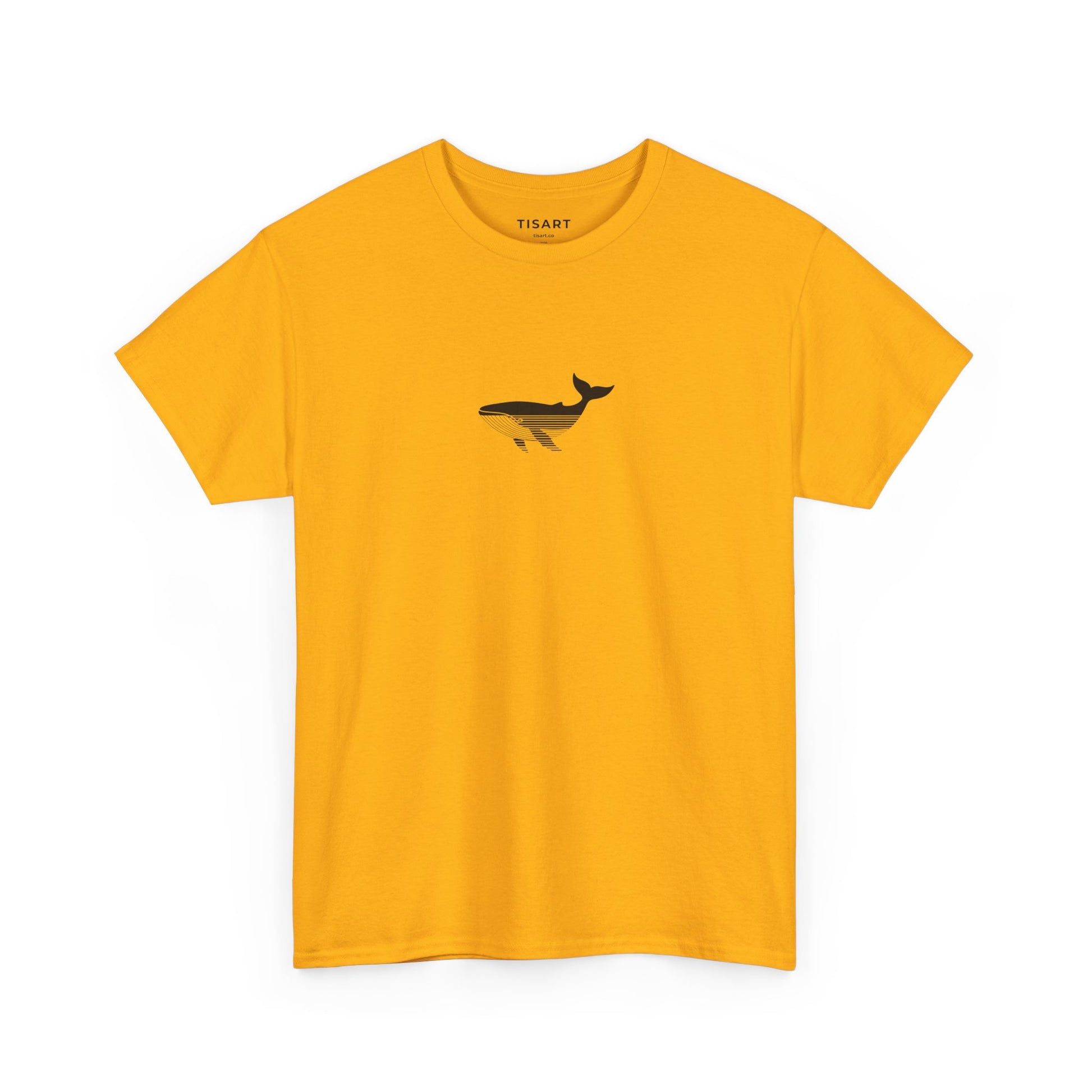 Whale Graphic Men-Women 100% Cotton T-Shirt