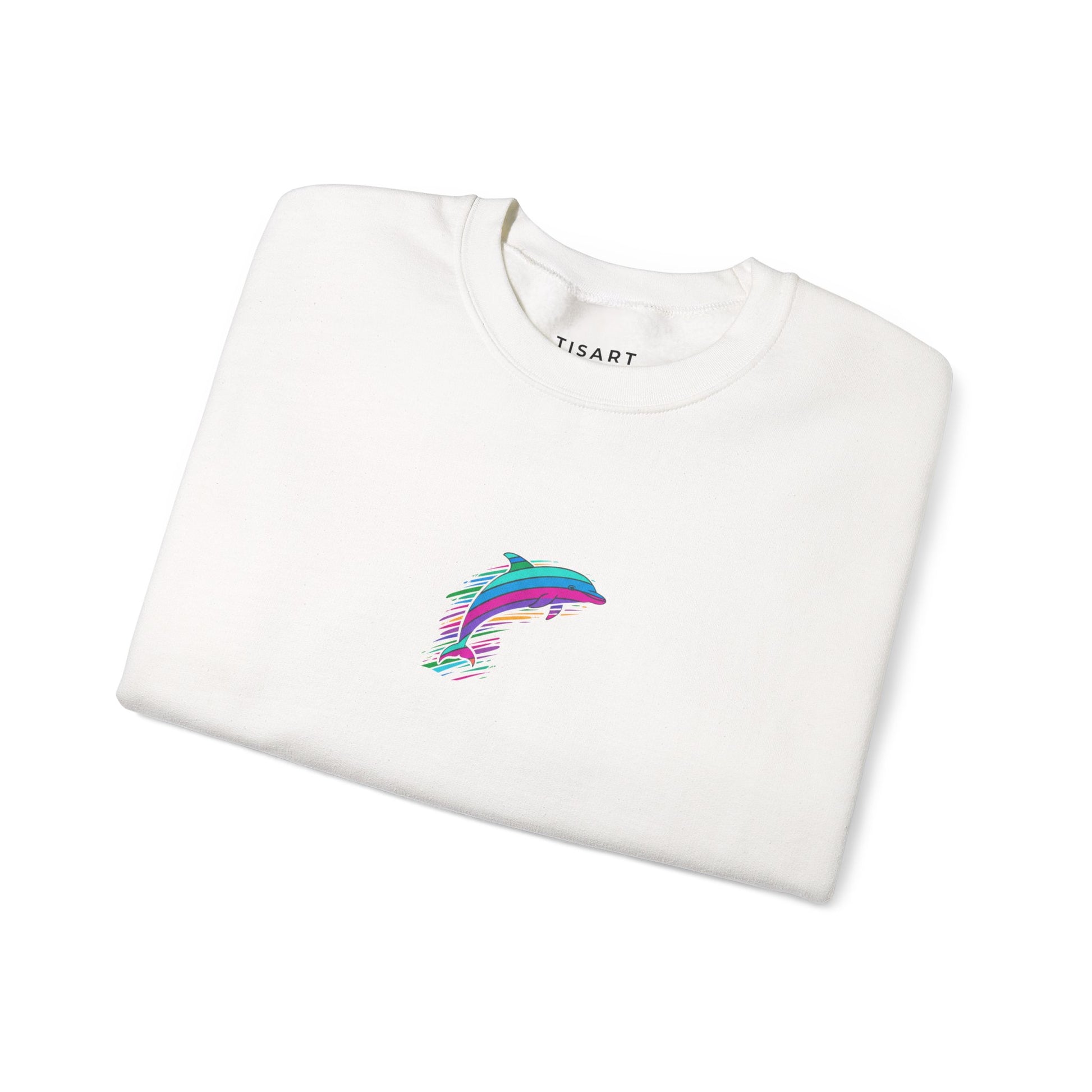 Dolphin Graphic Sweatshirt, Premium Unisex Heavy Blend Pullover