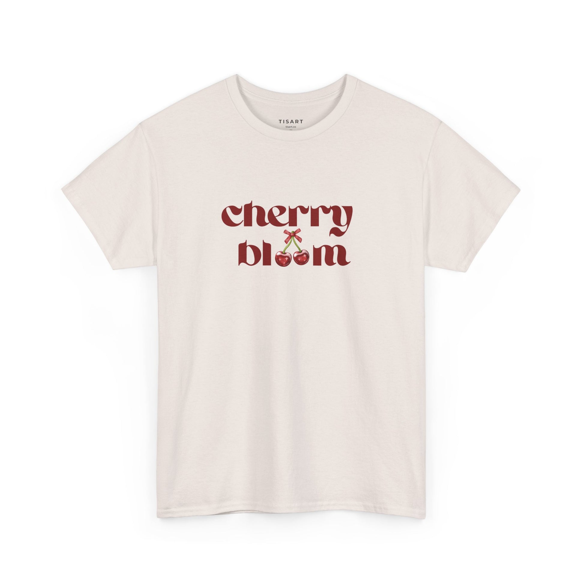 Cherry Bloom T-Shirt - Women T-Shirt - 100% Cotton