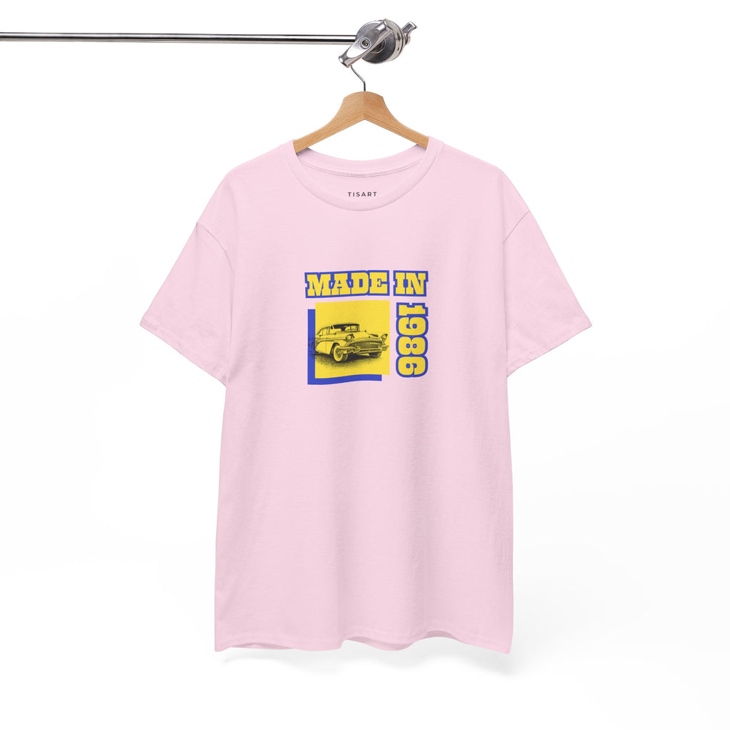 Made in 1986 T-Shirt - Men-Women T-Shirt - 100% Cotton