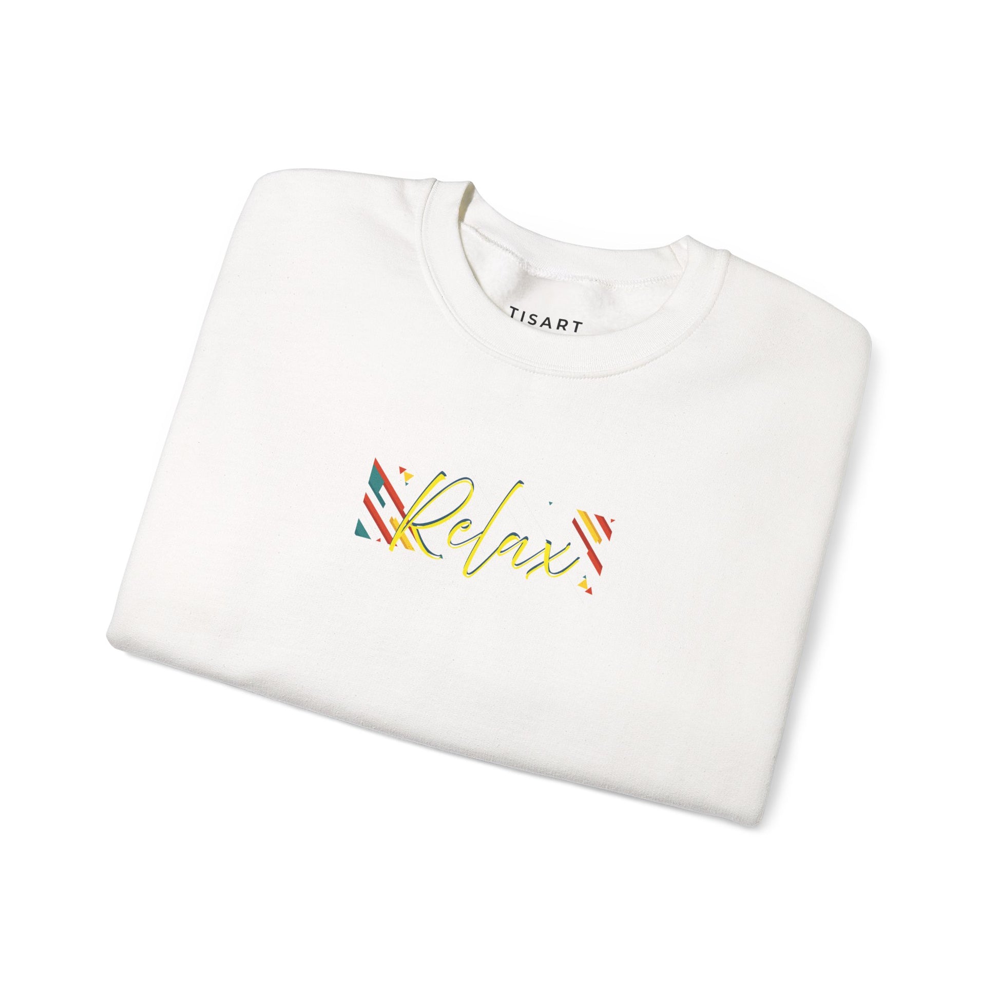 Relax Graphic Sweatshirt,Premium Unisex Heavy Blend Pullover