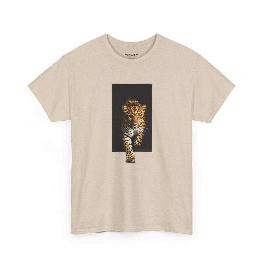 Leopard Graphic Men-Women 100% Cotton T-Shirt