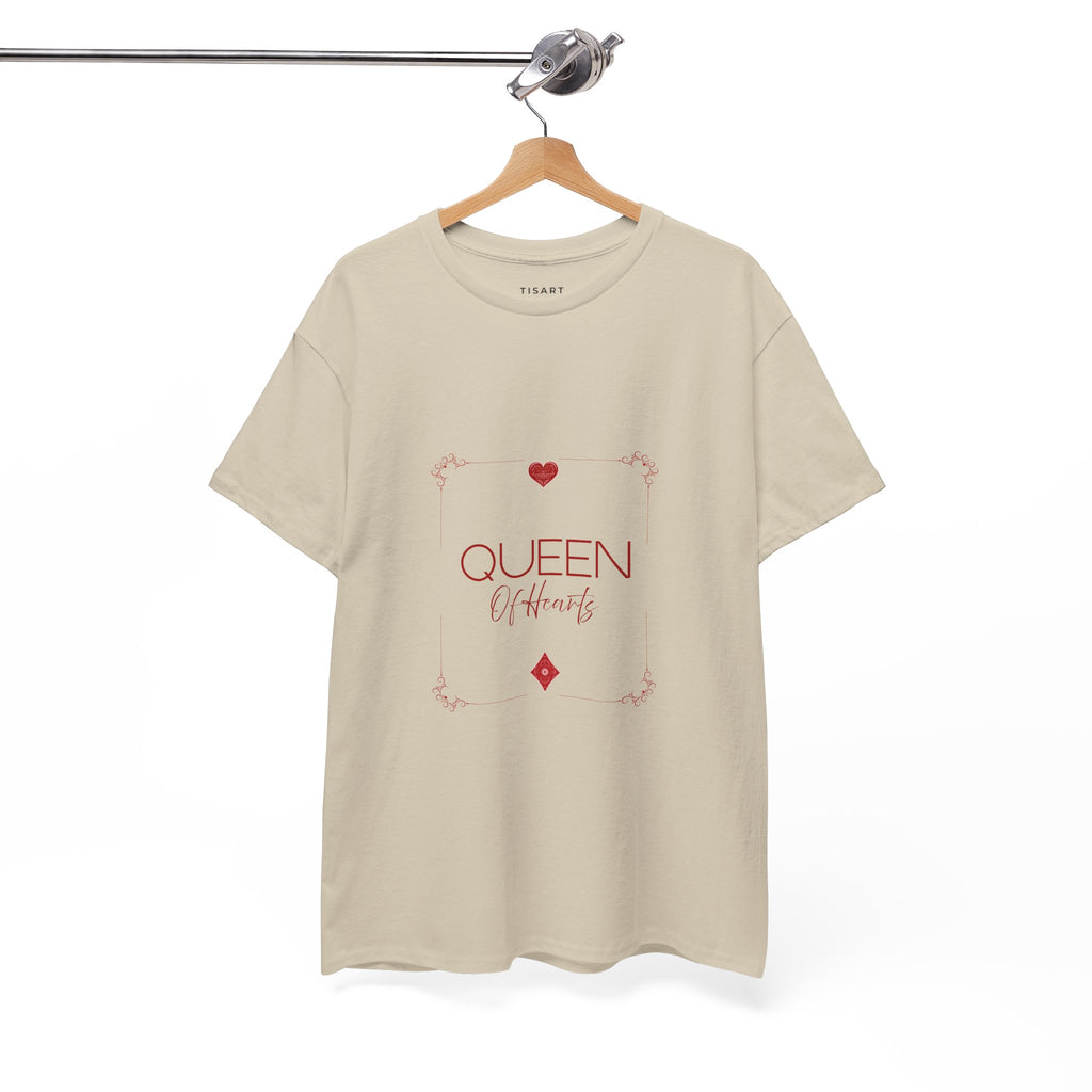 Queen of Hearts T-Shirt - Women T-Shirt - 100% Cotton