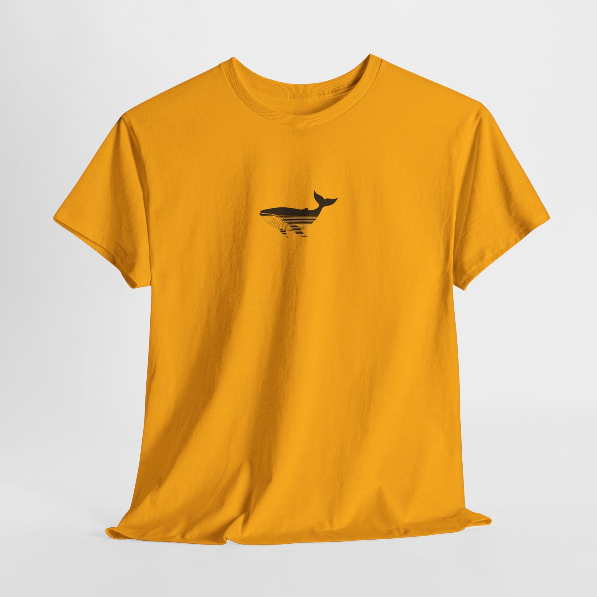 Whale Graphic Men-Women 100% Cotton T-Shirt