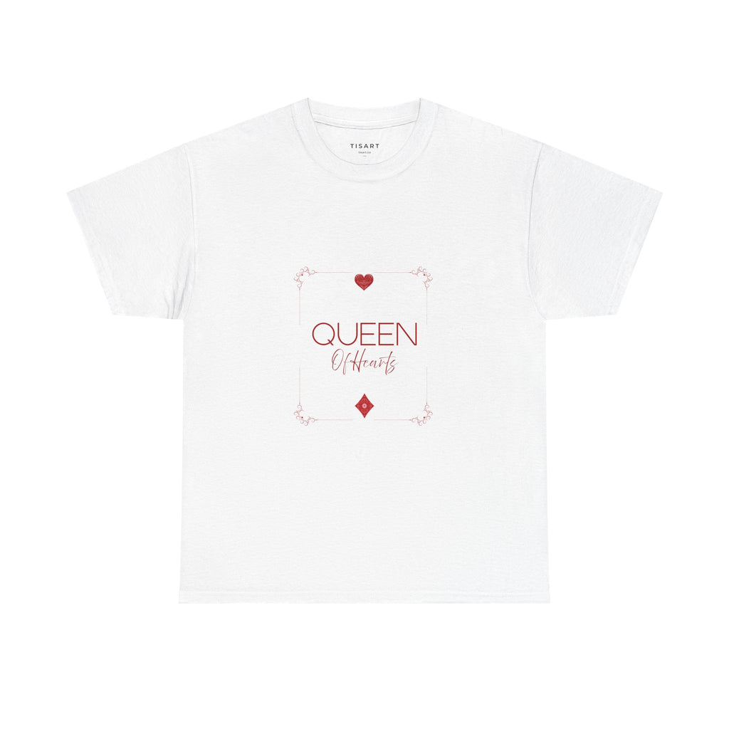 Queen of Hearts T-Shirt - Women T-Shirt - 100% Cotton