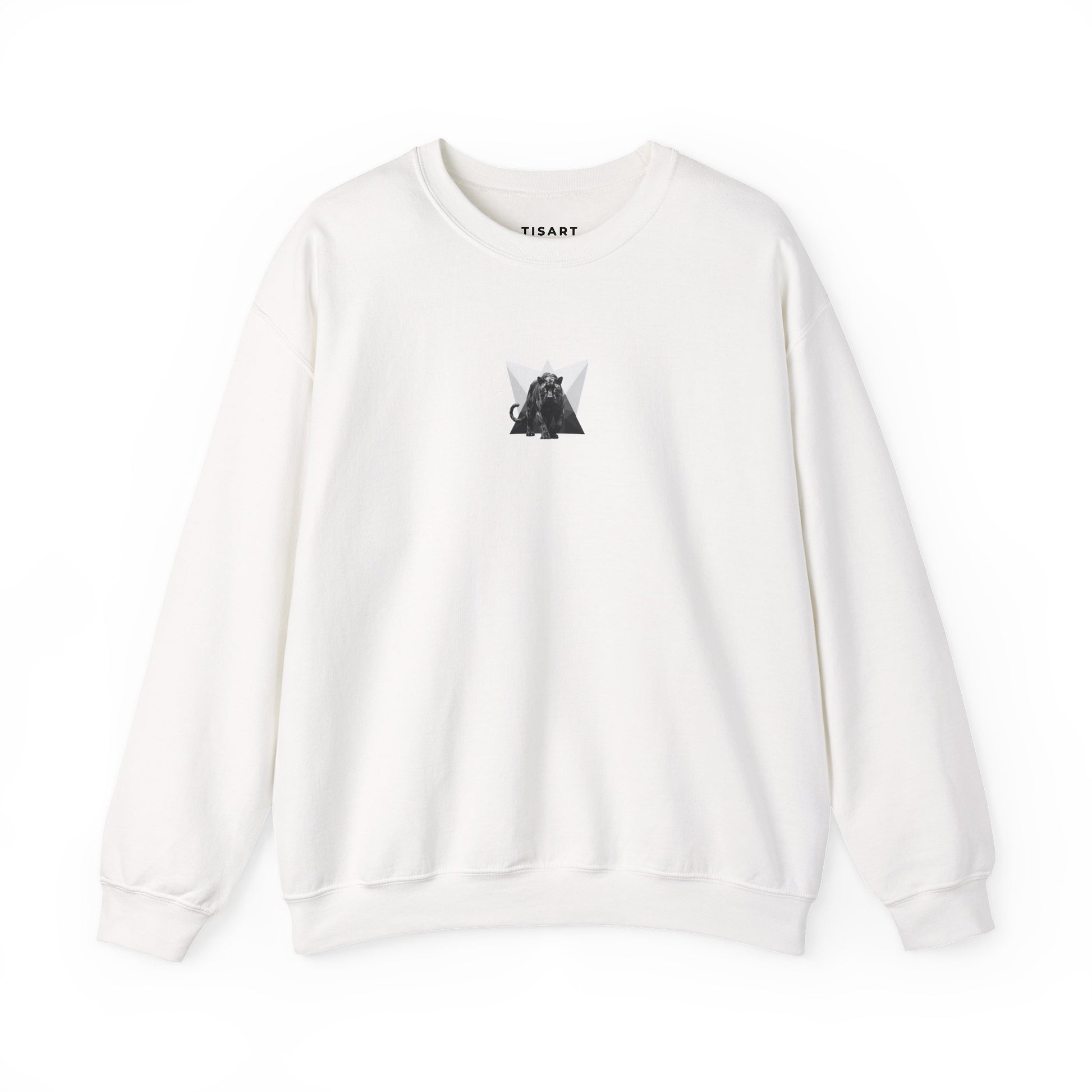 Leopard Geo Graphic Sweatshirt,Premium Unisex Heavy Blend Crewneck