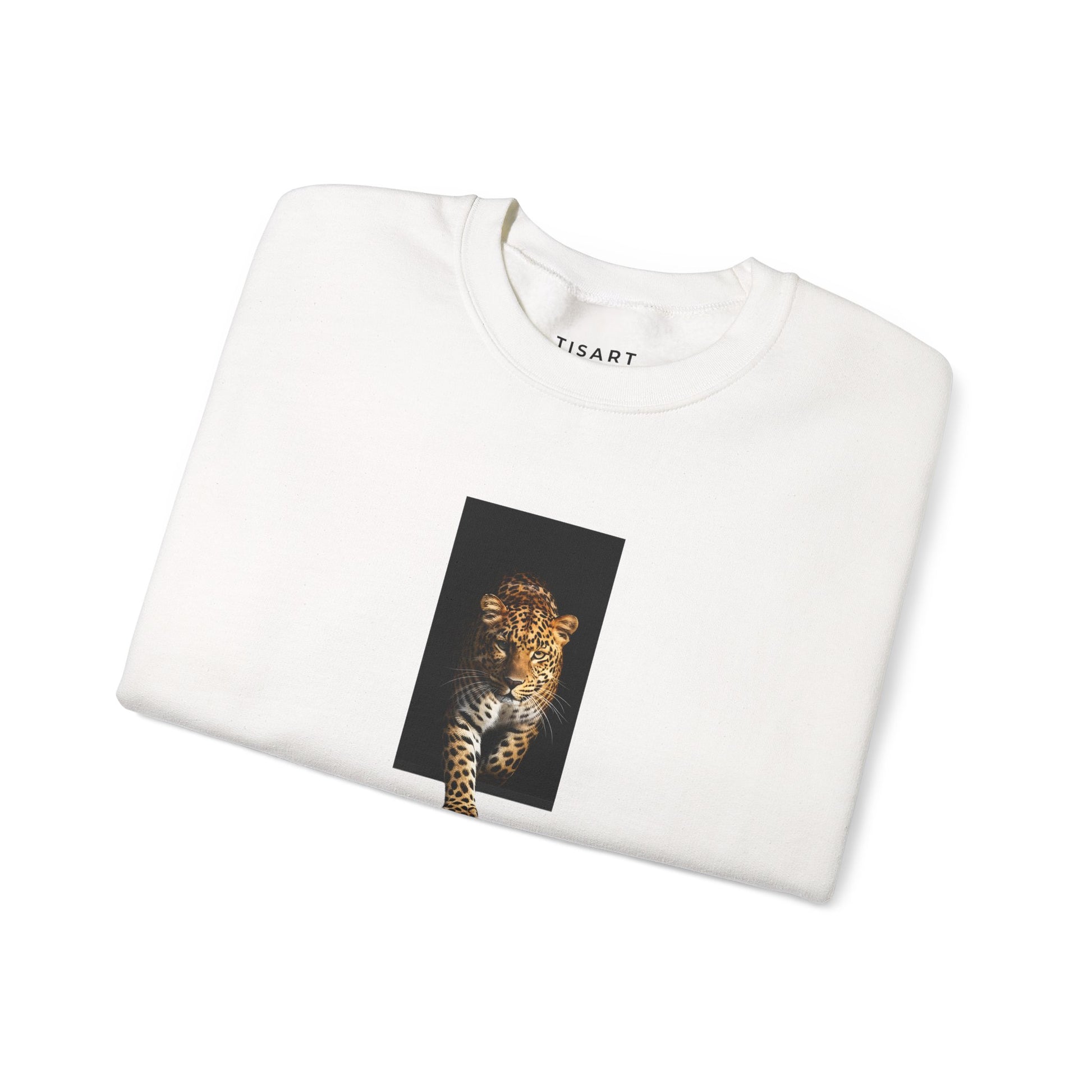 Leopard Graphic Sweatshirt – Premium Unisex Heavy Blend Crewneck